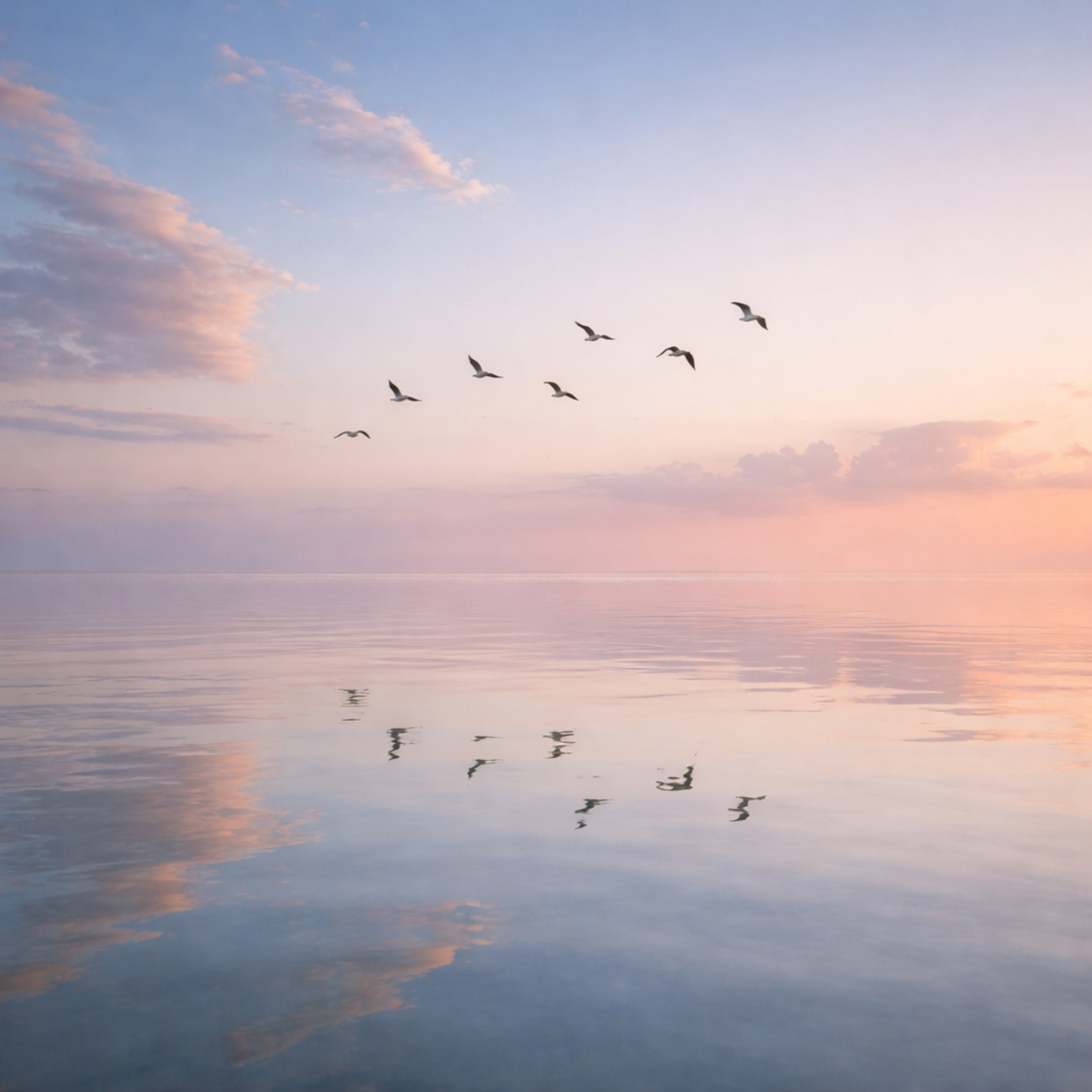 Where the Ocean Rests at Sunset artwork