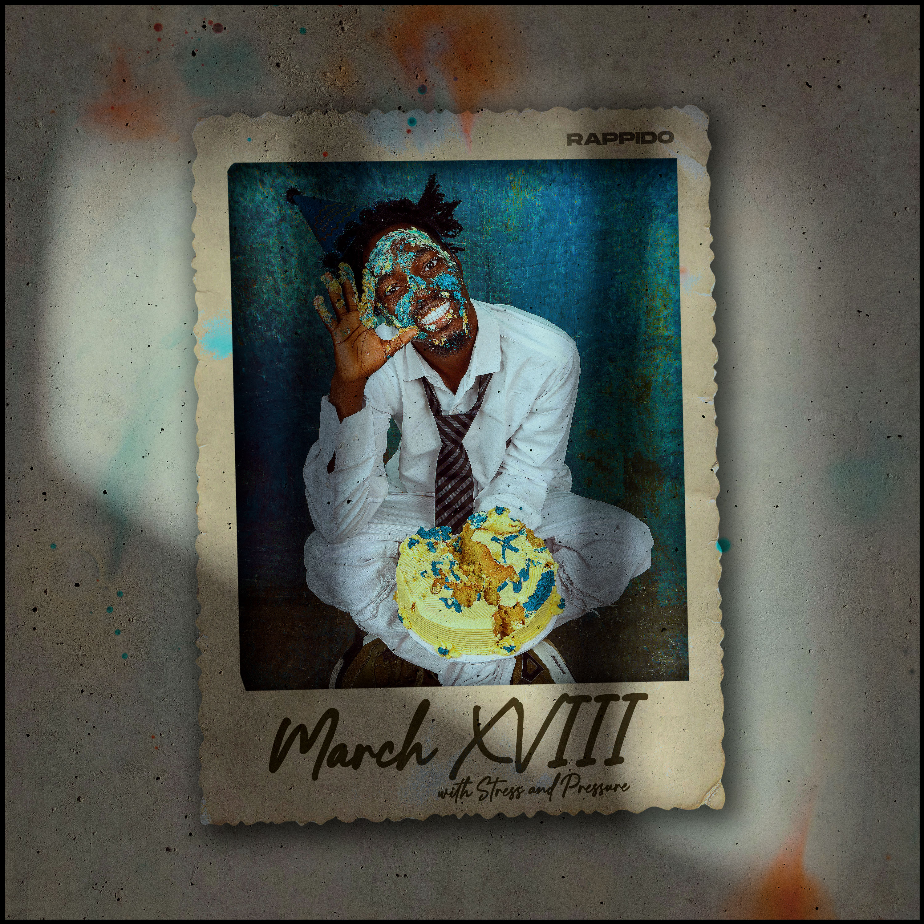 March XVIII (stress & Pressure) artwork