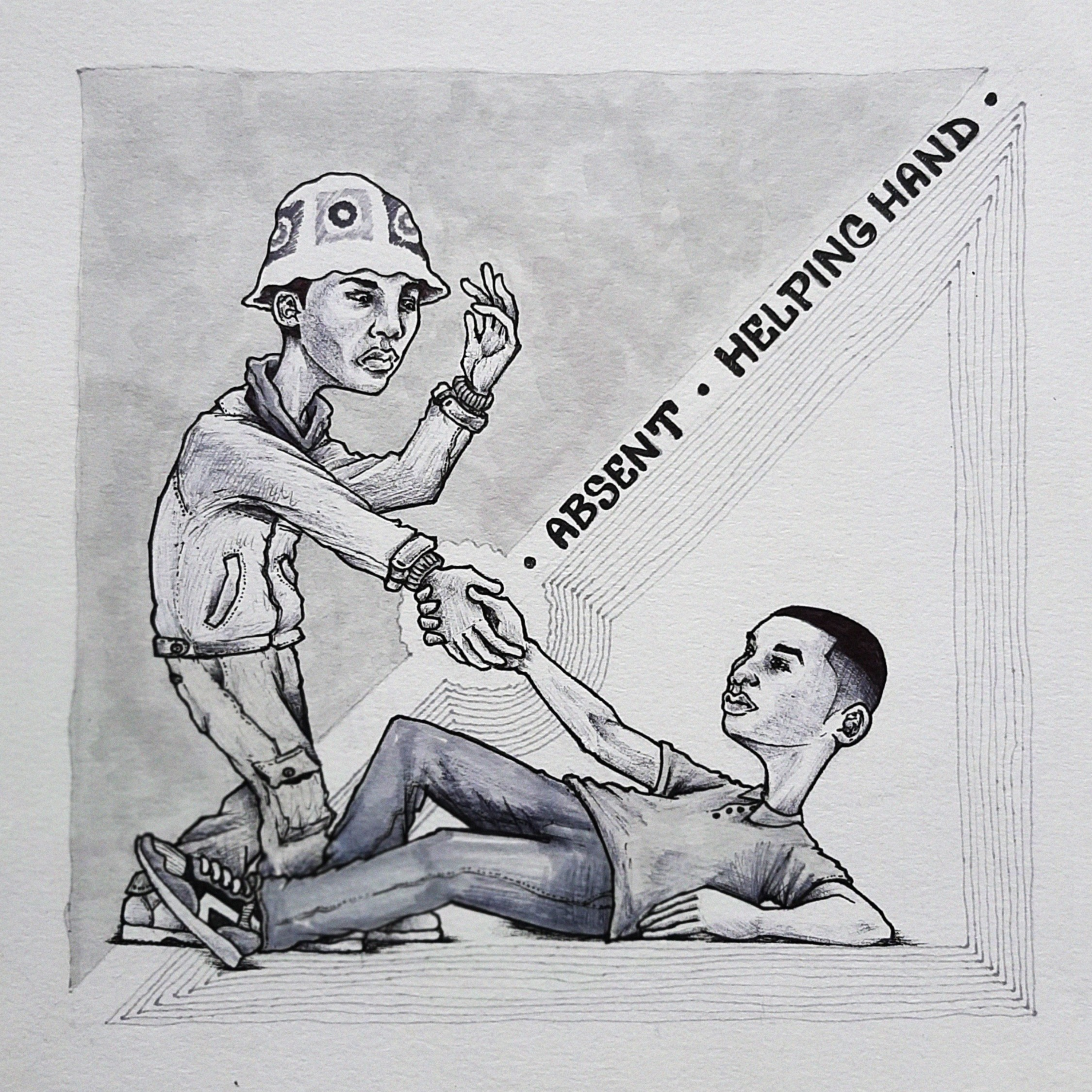 HELPING HAND by ABSENT cover art