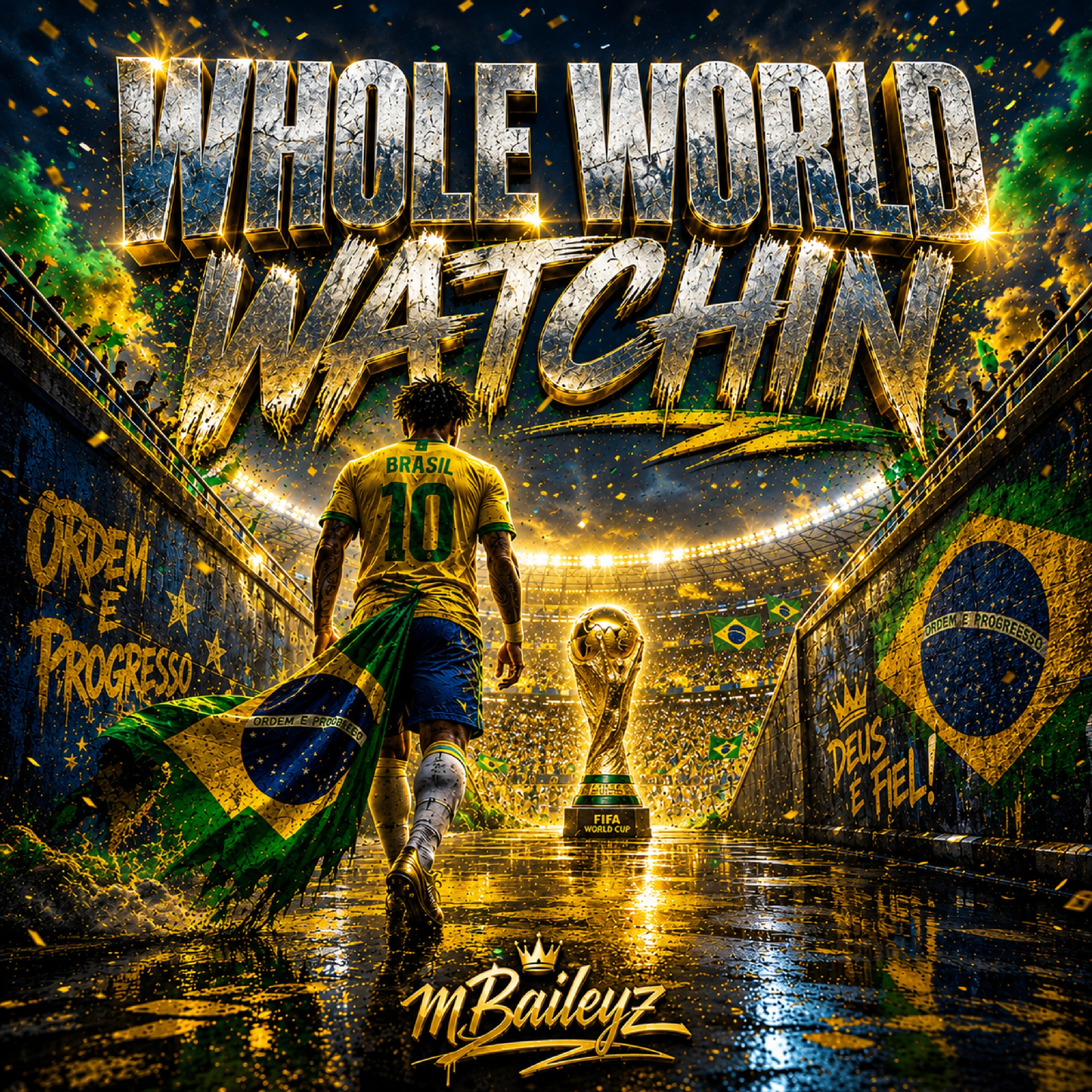 WHOLE WORLD WATCHIN by mBaileyz cover art