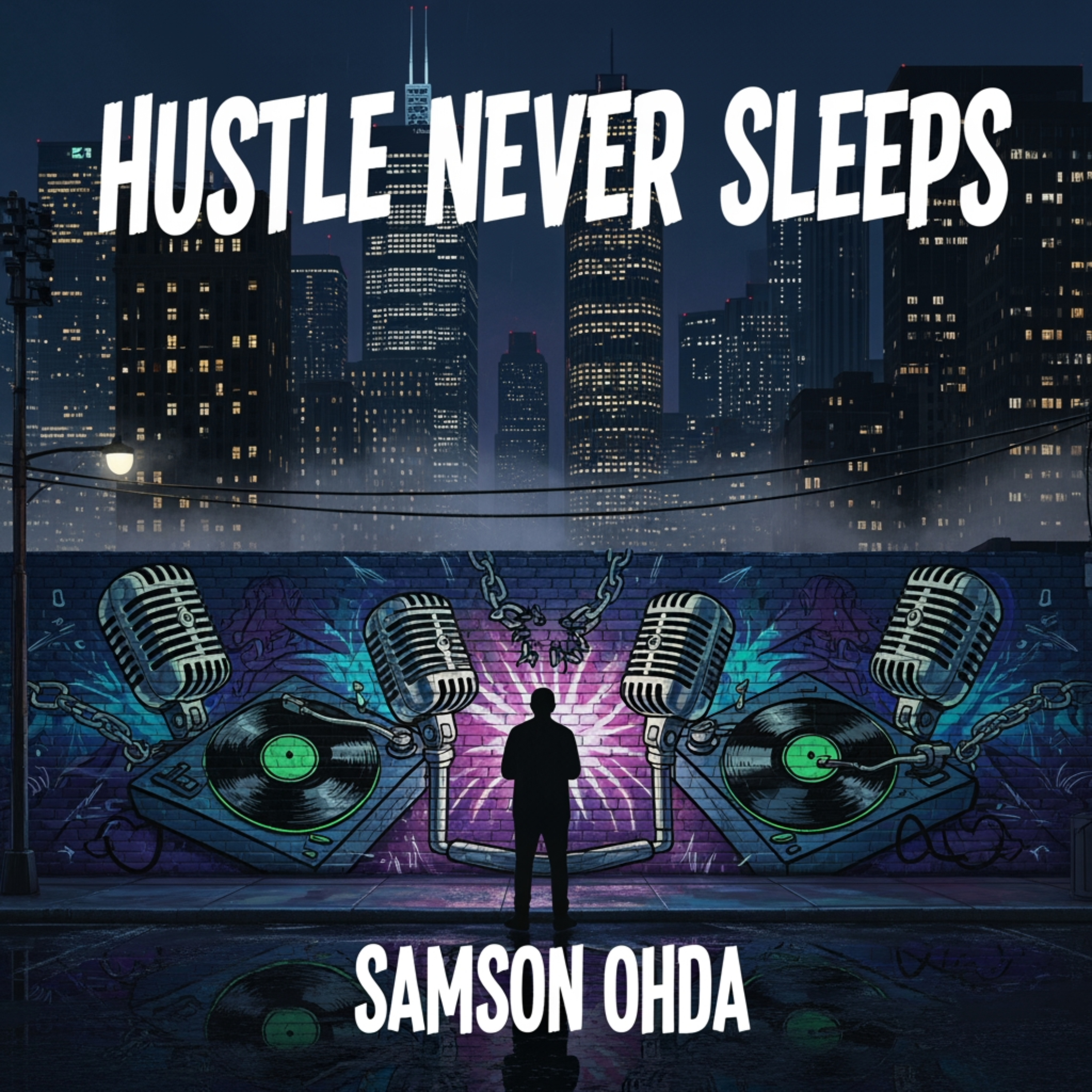 Hustle Never Sleeps artwork