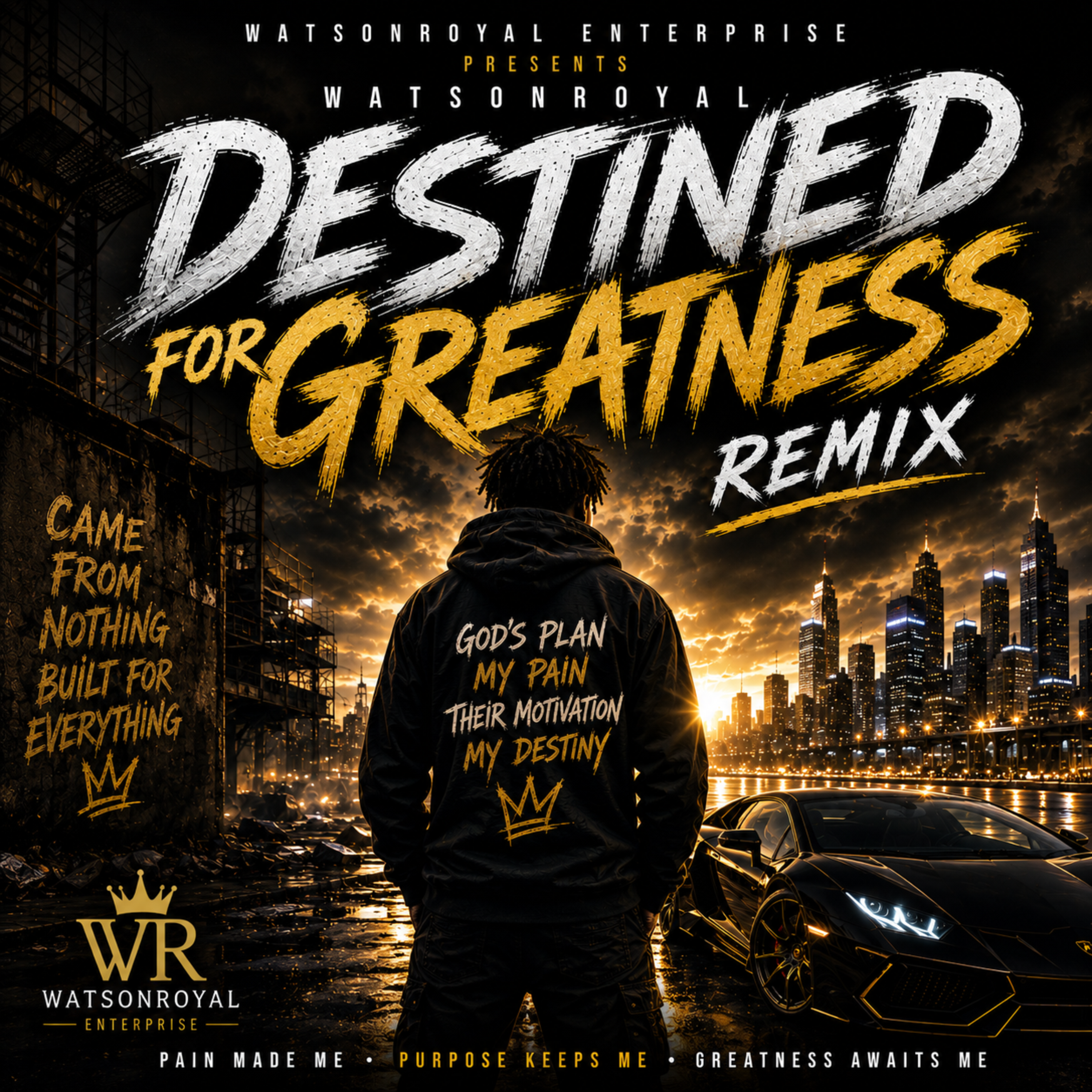 Destined For Greatness (Remix) by Watson-Royal Enterprise cover art