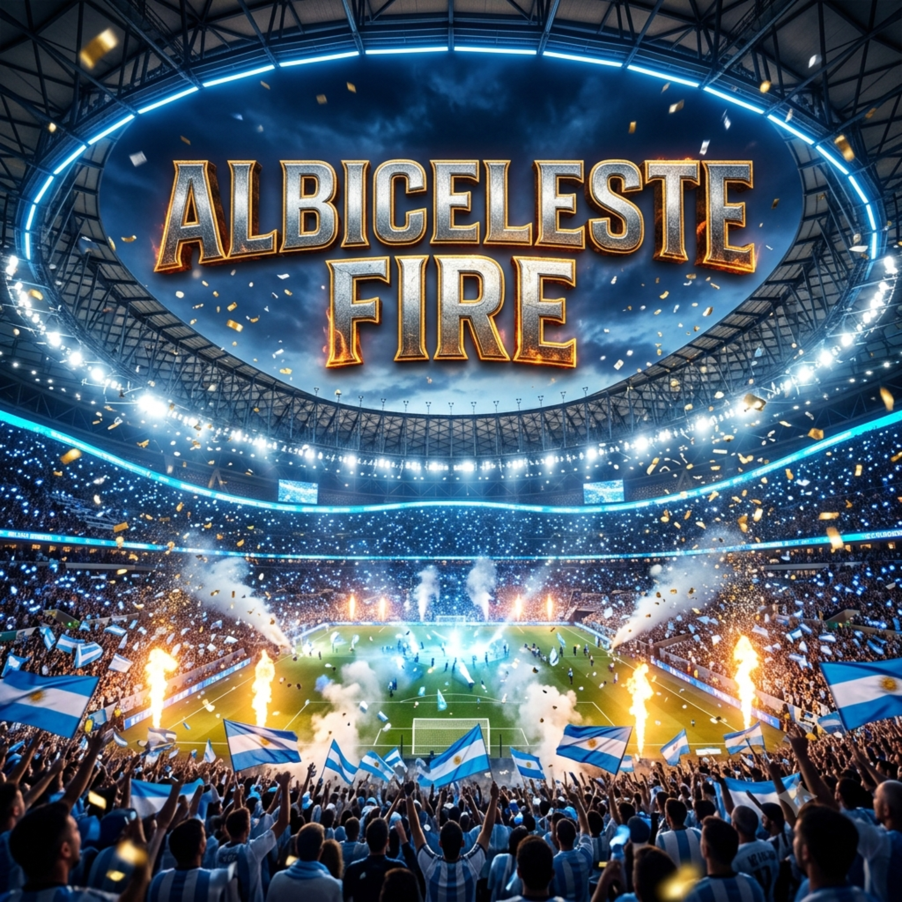 ALBICELESTE FIRE (Argentina) by Rabiul Karim cover art