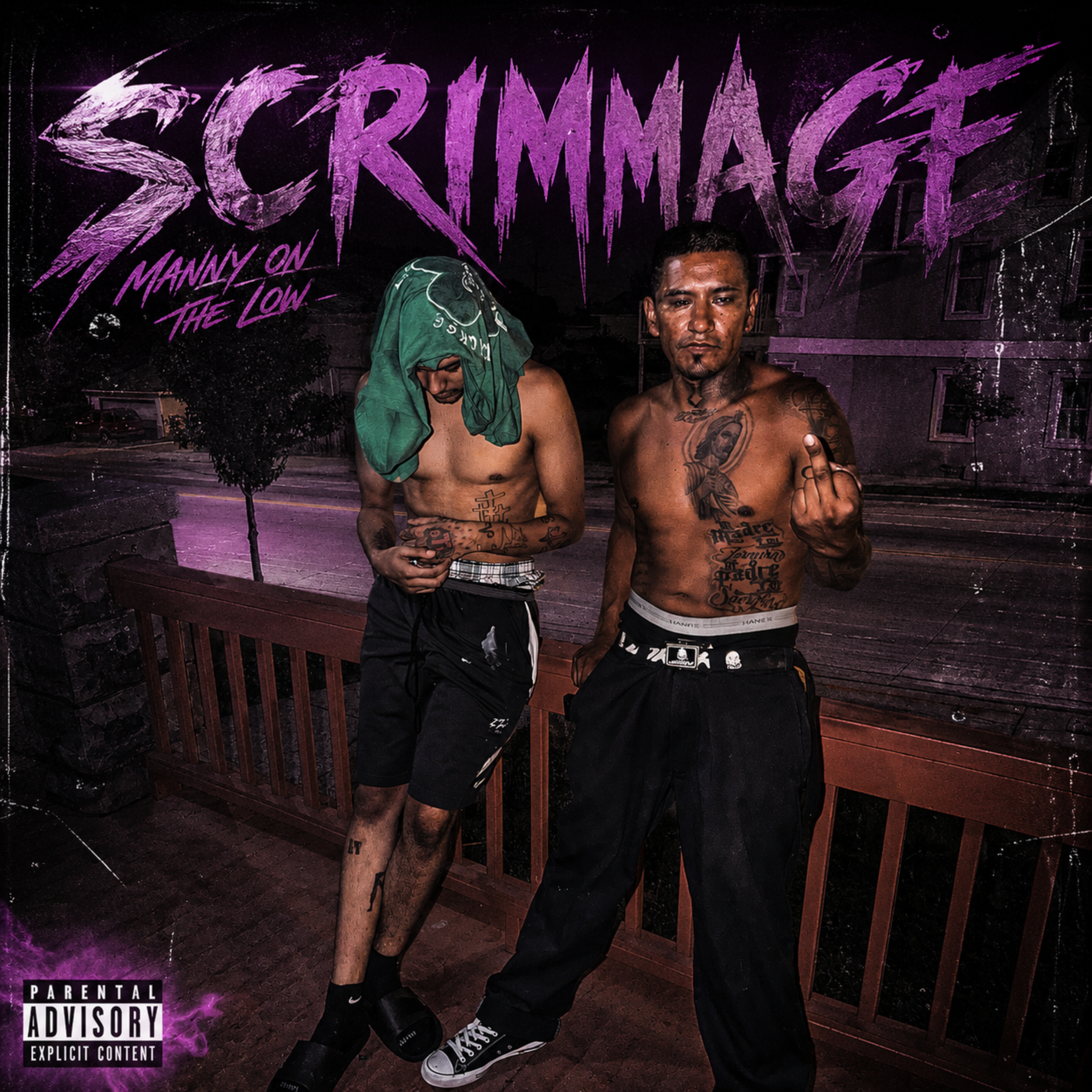SCRIMMAGE by Manny On The Low cover art