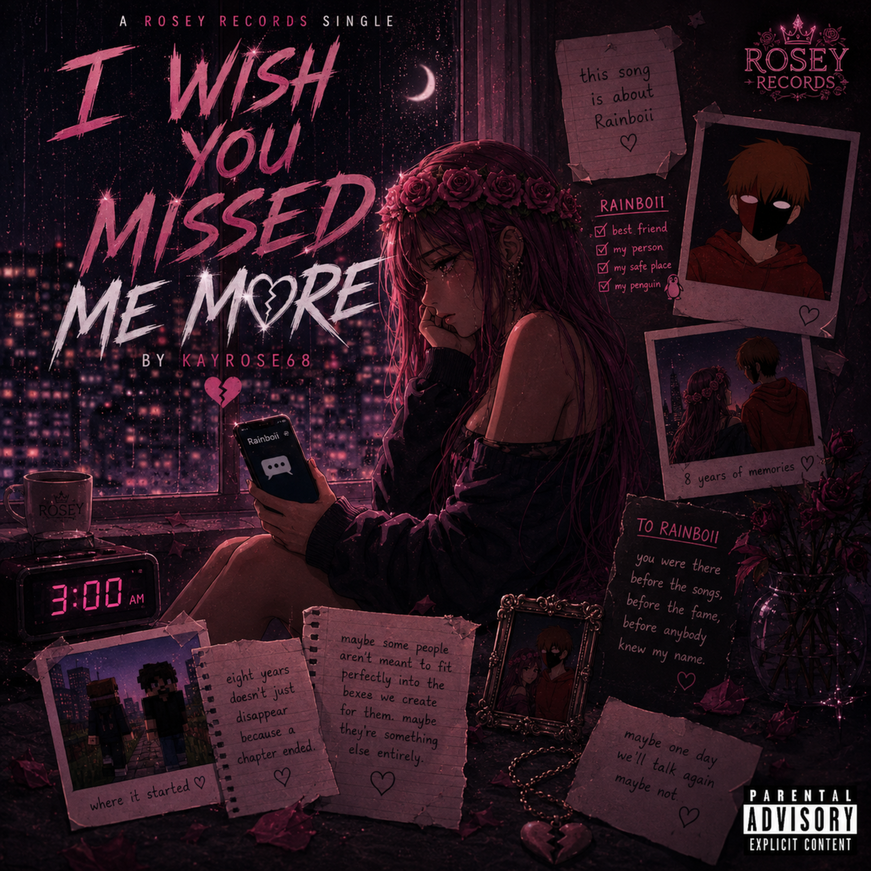 I Wish You Missed Me More by Kayrose68 cover art