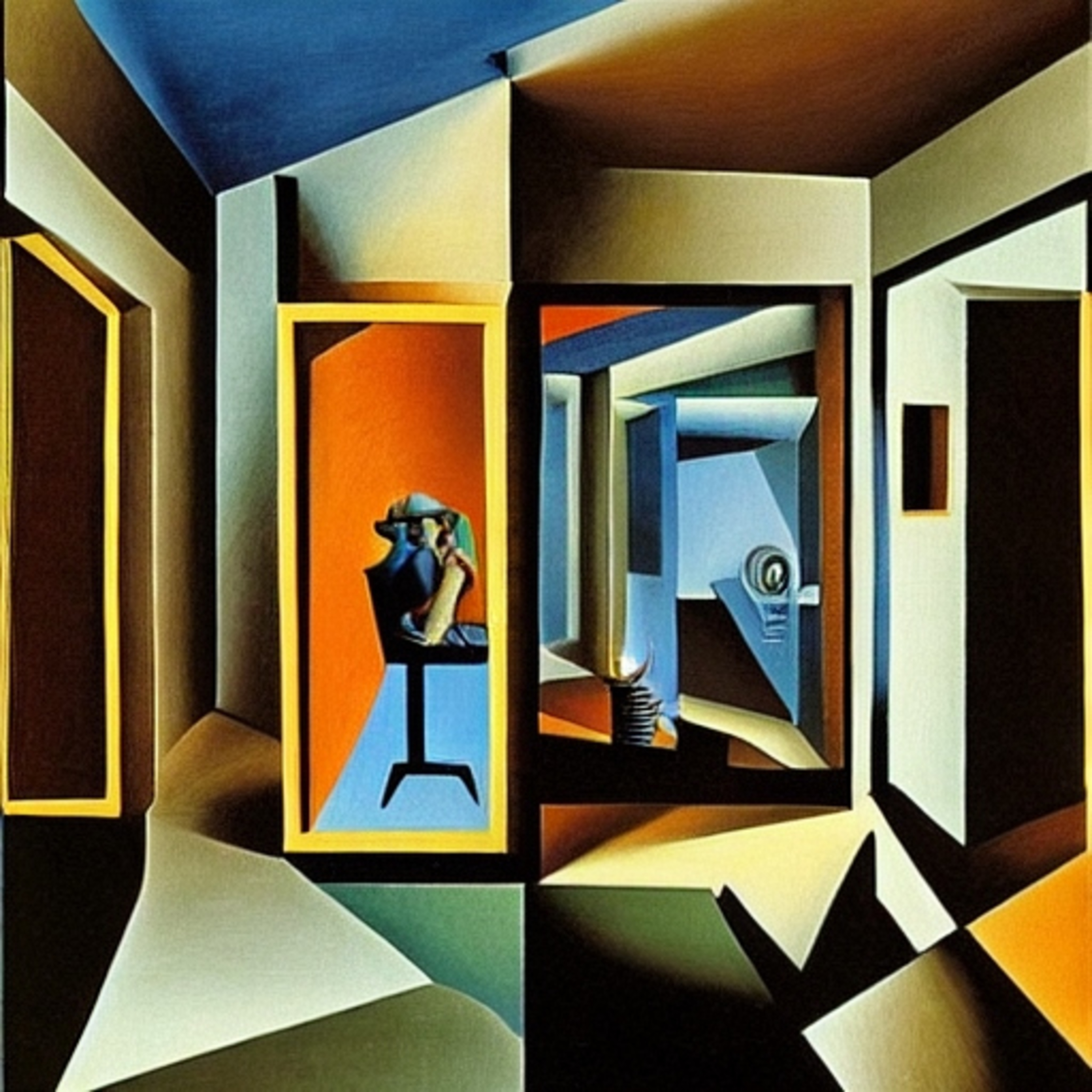 THE HOUSE OF MIRRORS artwork