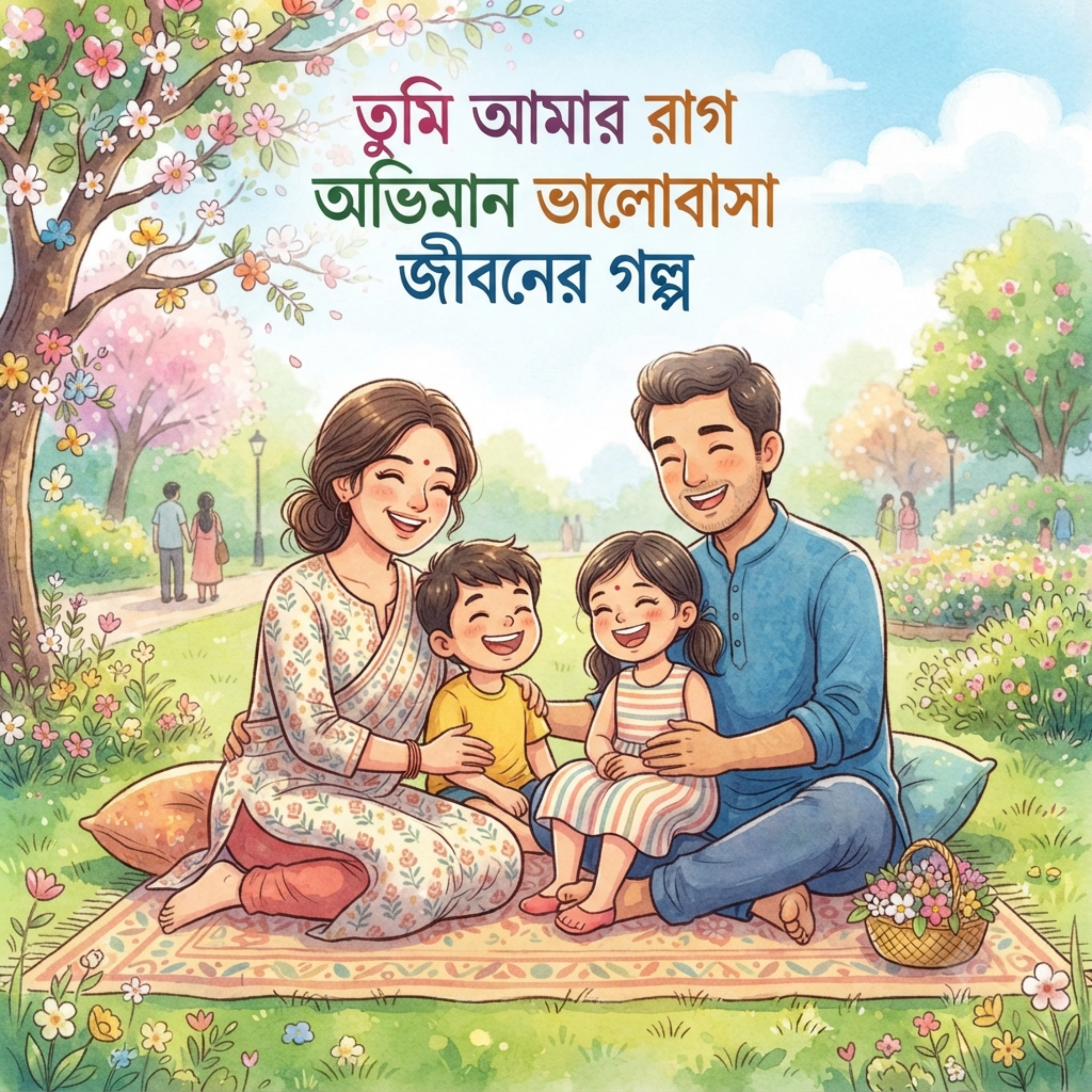 তুমি আমার রাগ অভিমান ভালোবাসা জীবনের গল্প (Tumi Amar Rag Obhiman Bhalobasha Jiboner Golpo) by Mubin TusHar cover art
