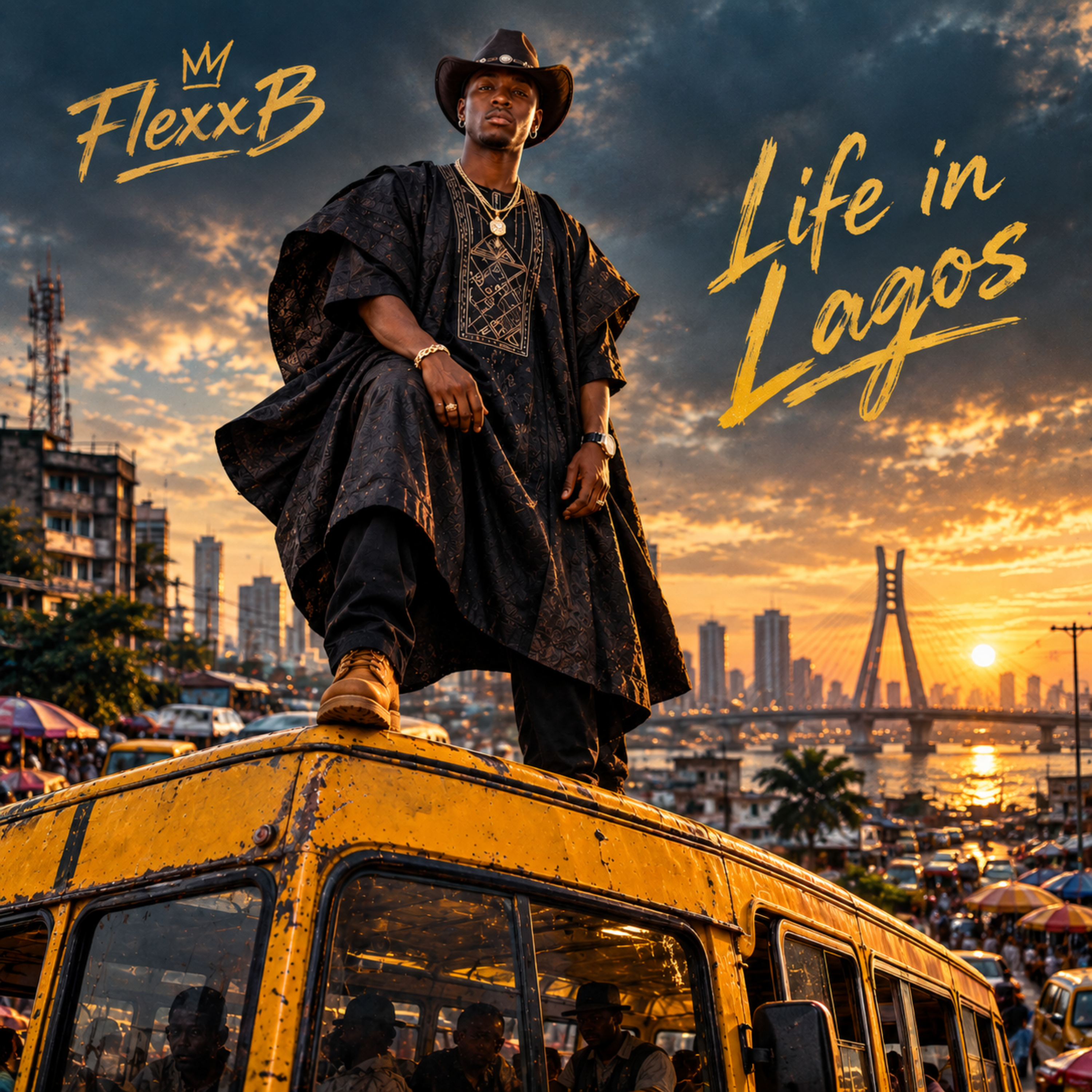 Life in Lagos by FLEXXB cover art