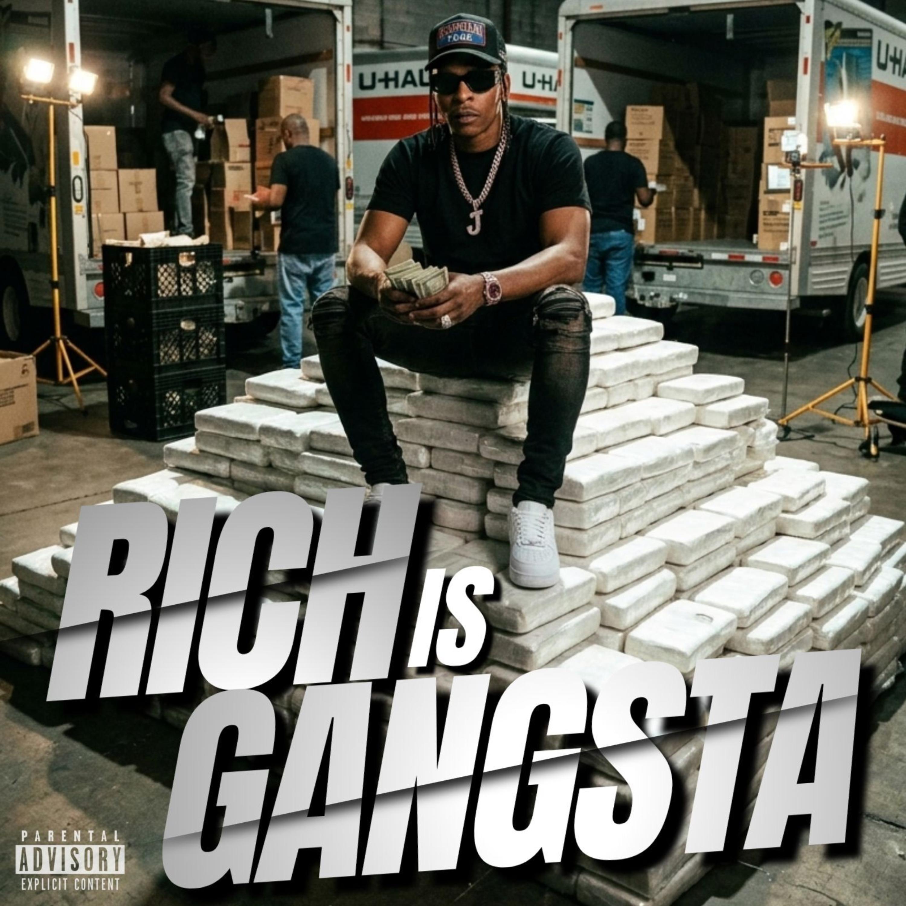 Rich Is Gangsta by Jay Rocafellah cover art