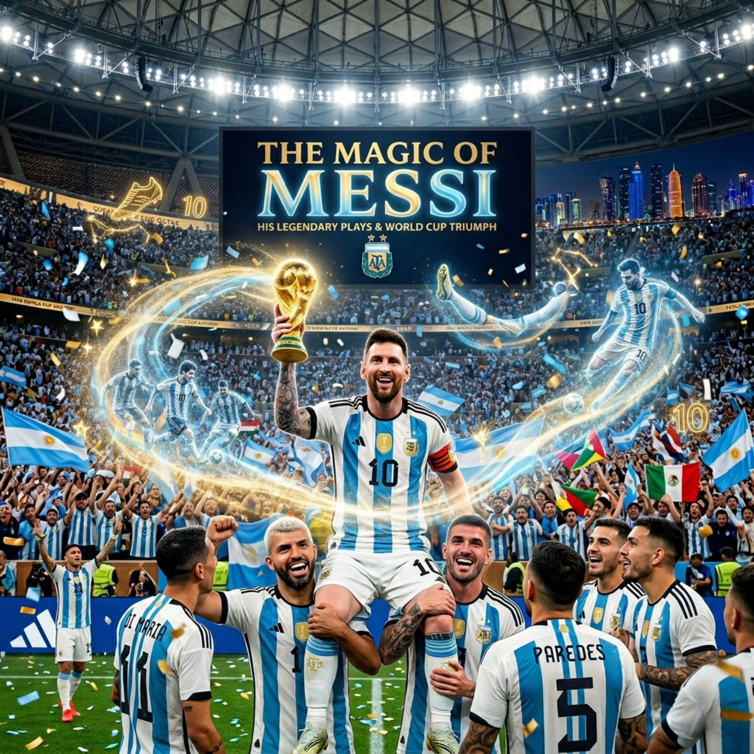The Magic of Messi by Anonna Zara cover art