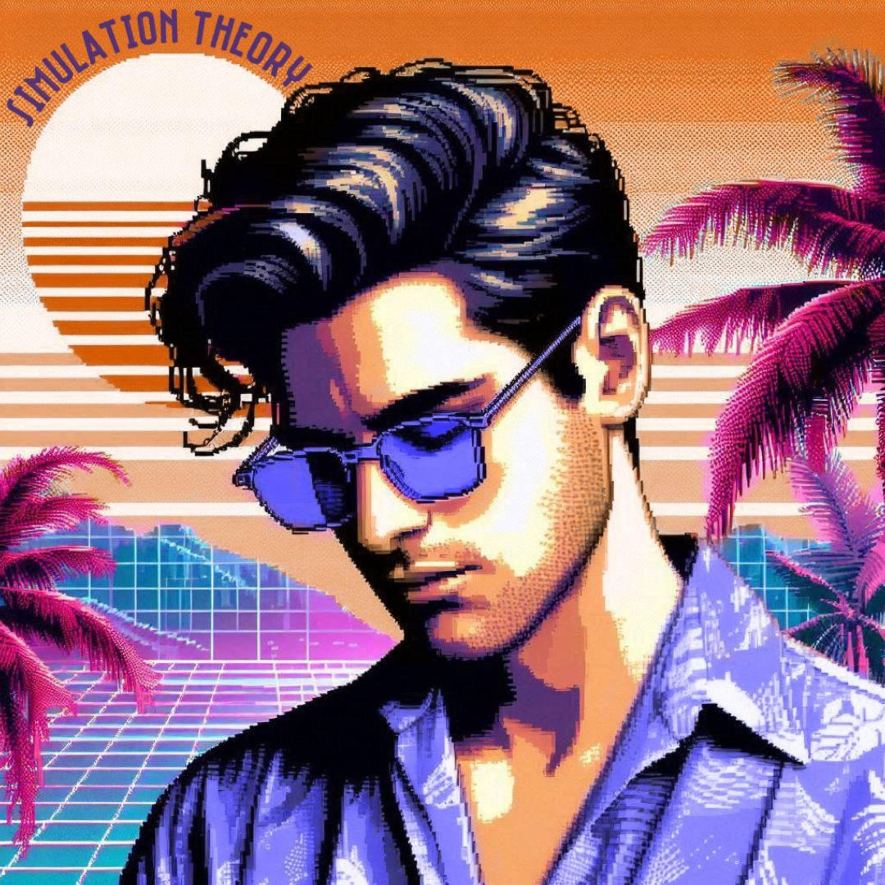 Simulation Theory (Sunset Edition) artwork