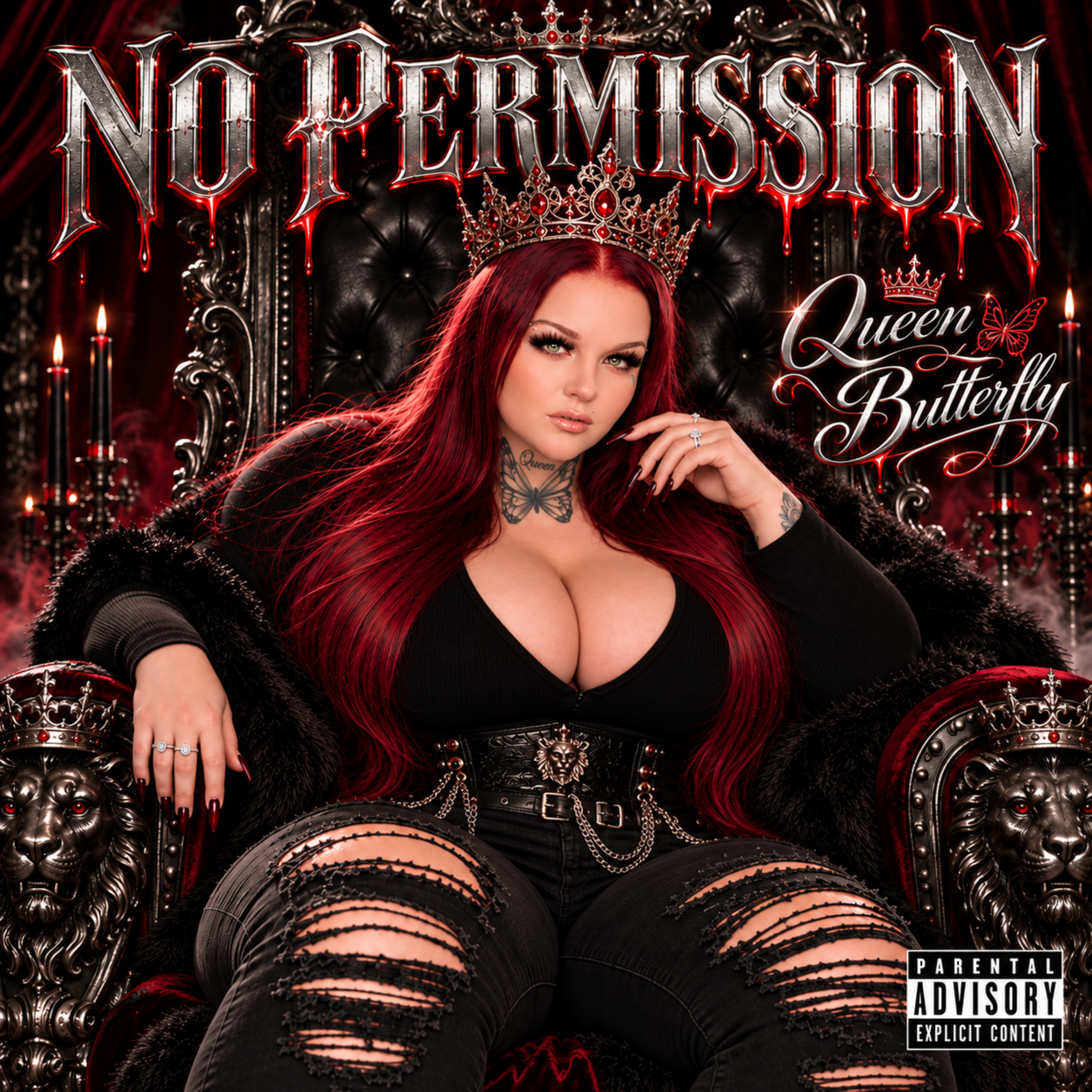 No Permission by Queen Butterfly cover art