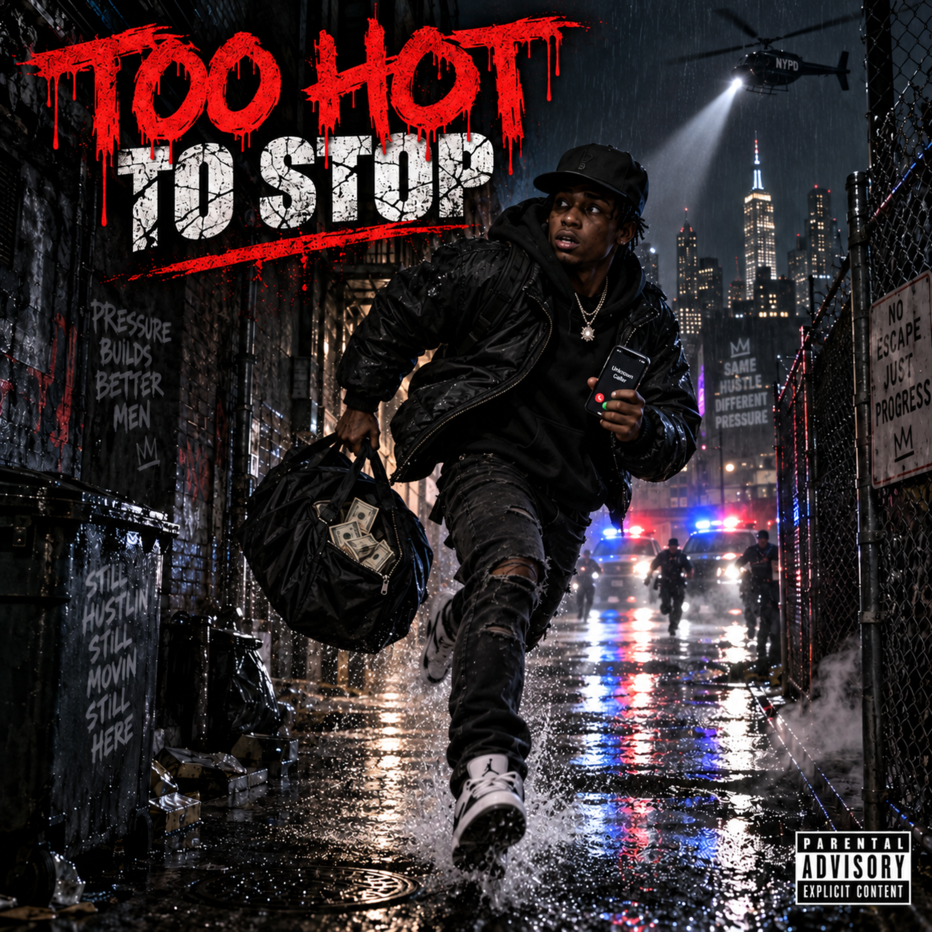 TOO HOT TO STOP by Shandrea Miles cover art