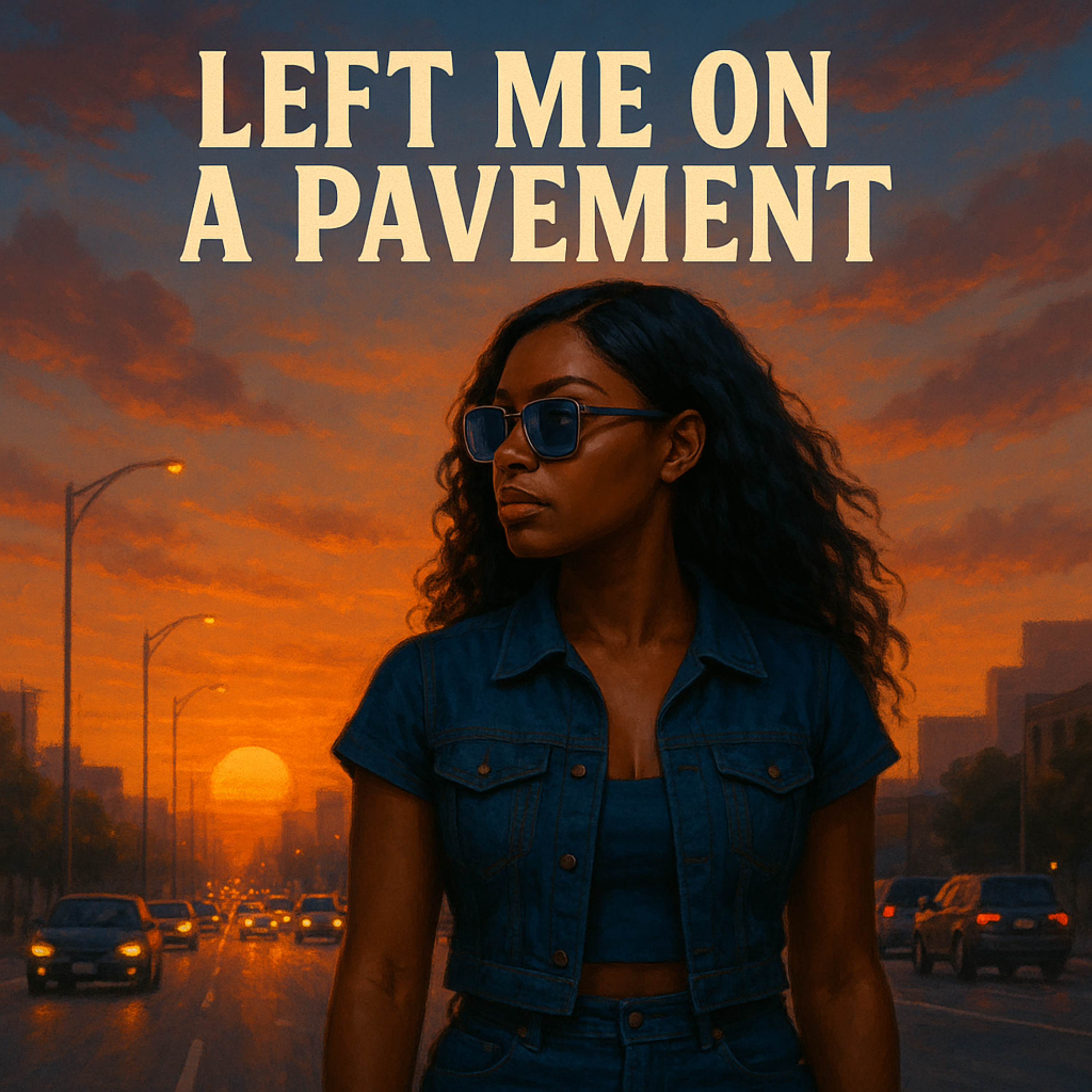 LEFT ME ON A PAVEMENT artwork