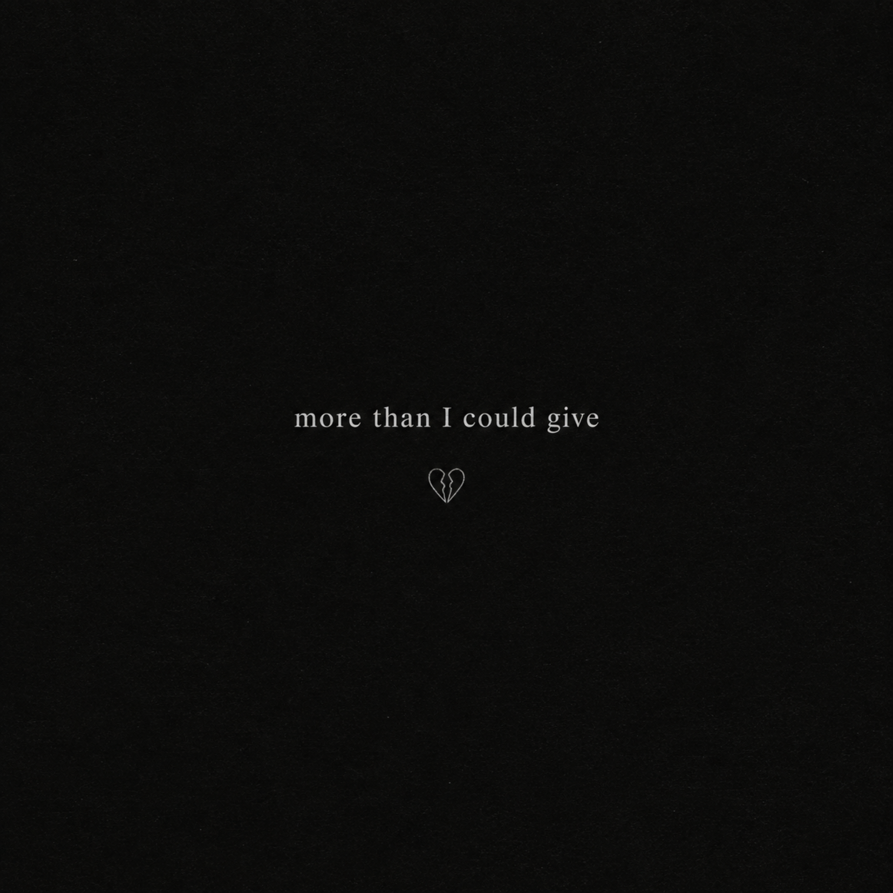 more than I could give by NGUENT cover art