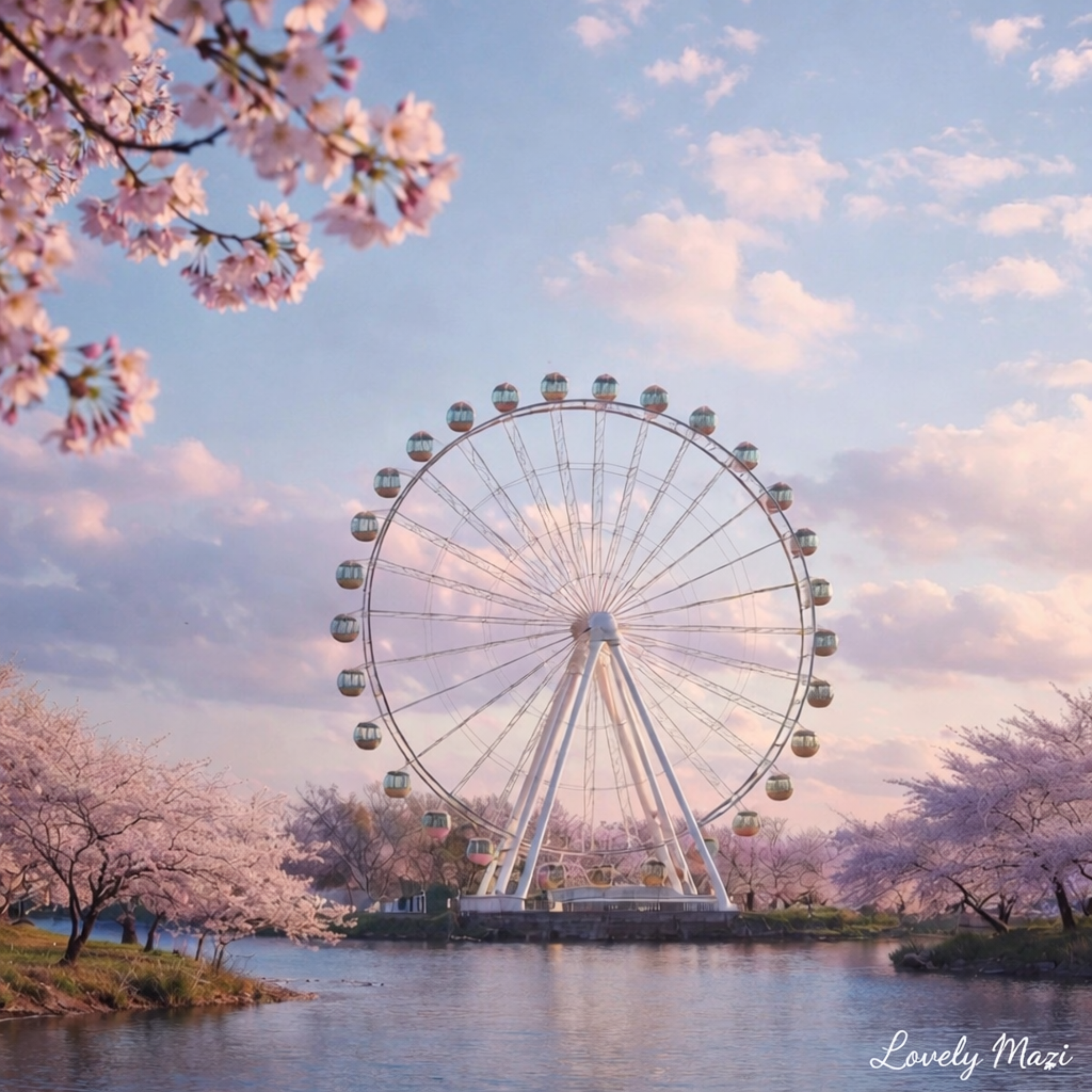 Lovely piano music for Spring artwork