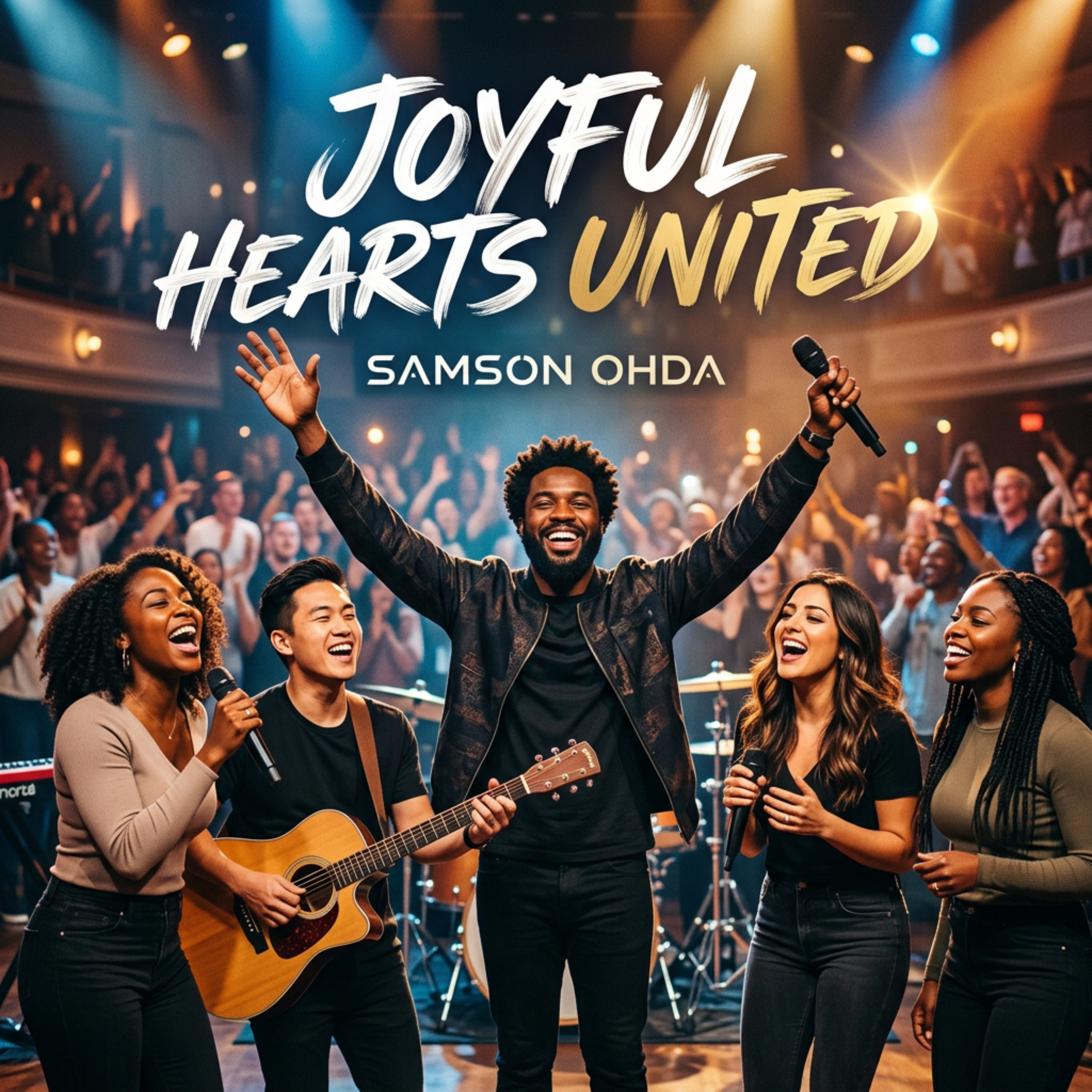 Joyful Hearts United by Samson Ohda  cover art