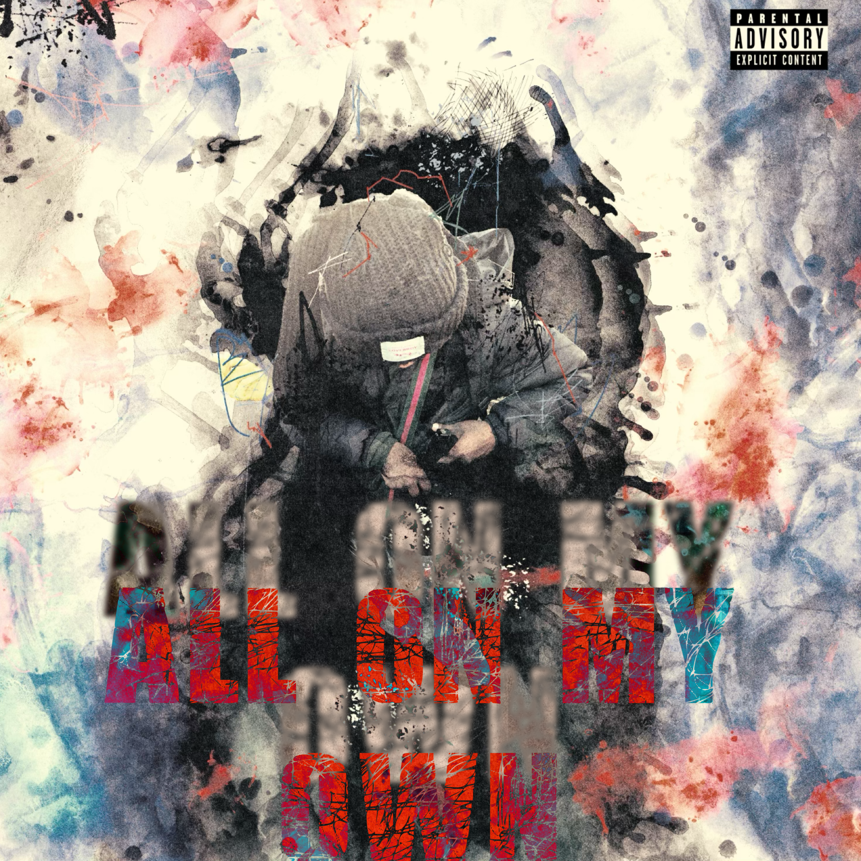 ALL ON MY OWN artwork