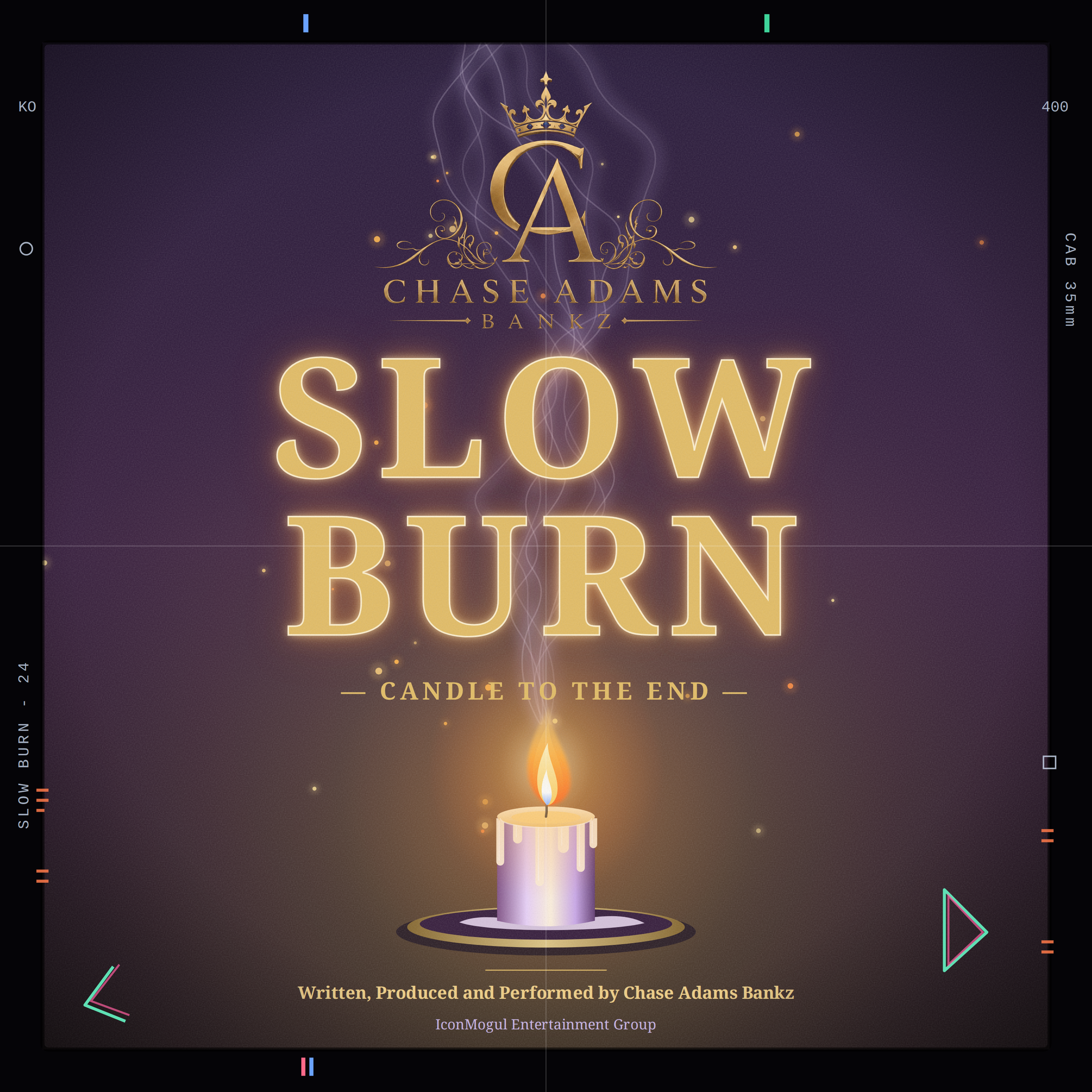 Slow Burn by Chase Adams Bankz cover art