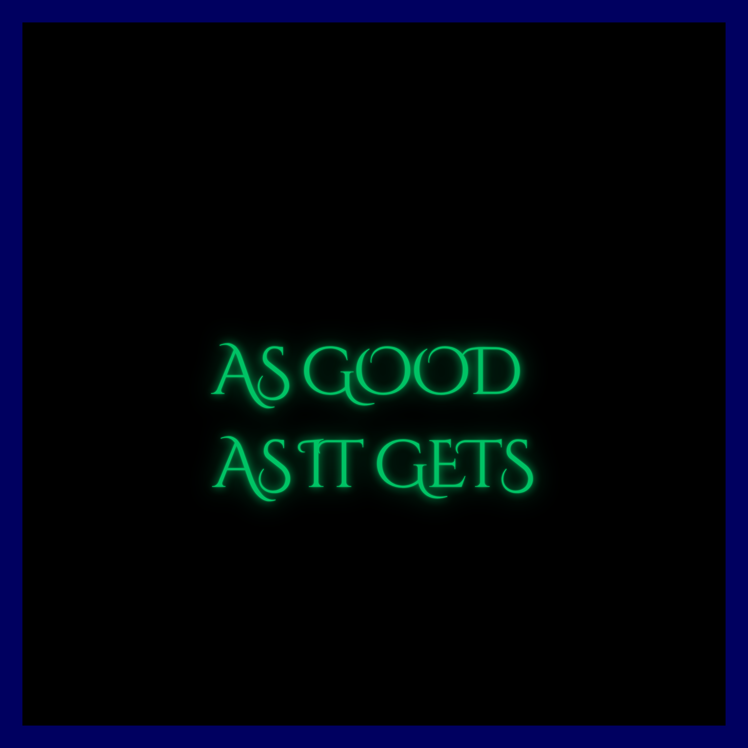 As good as it gets (slowed and reverb) artwork