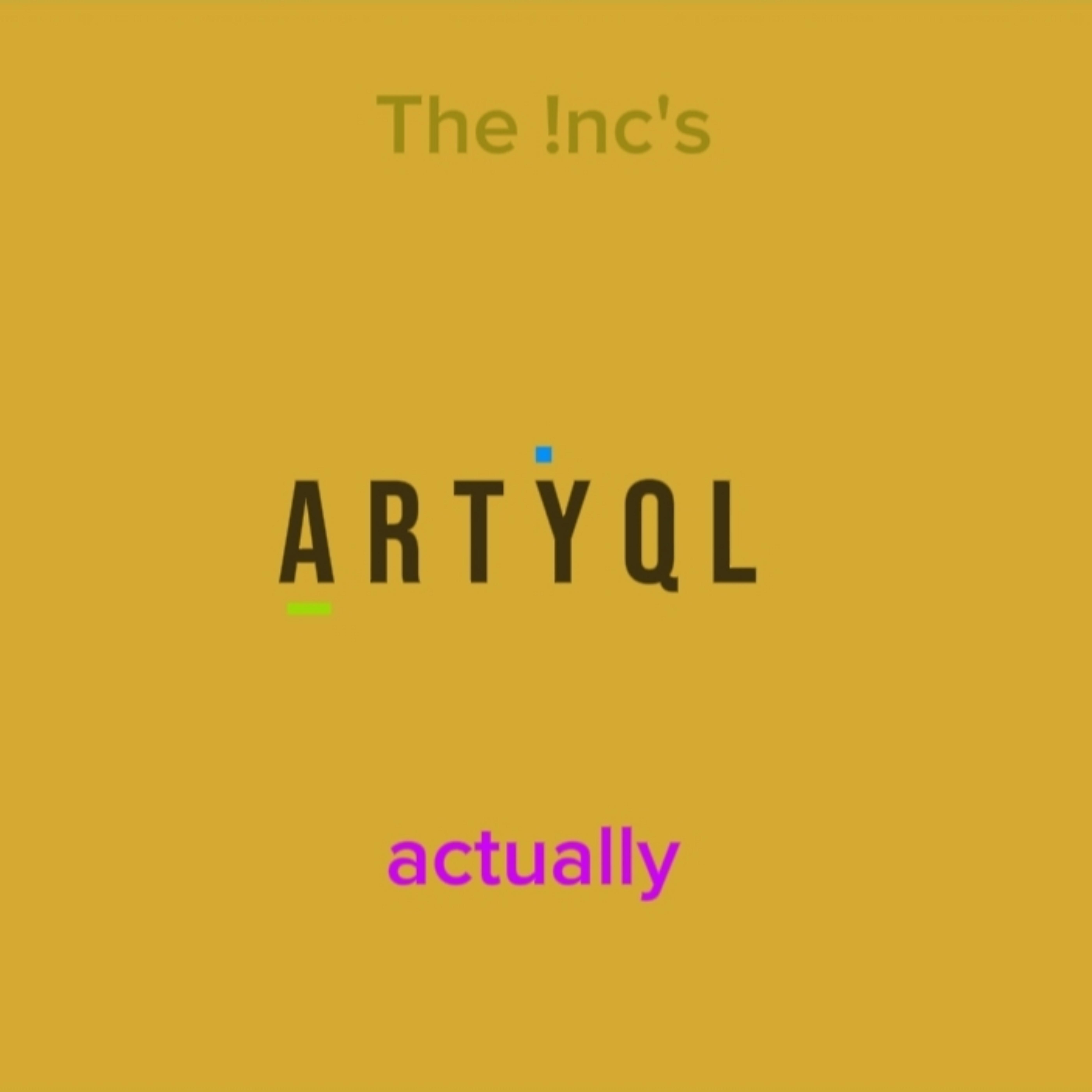 actually by The !nc cover art