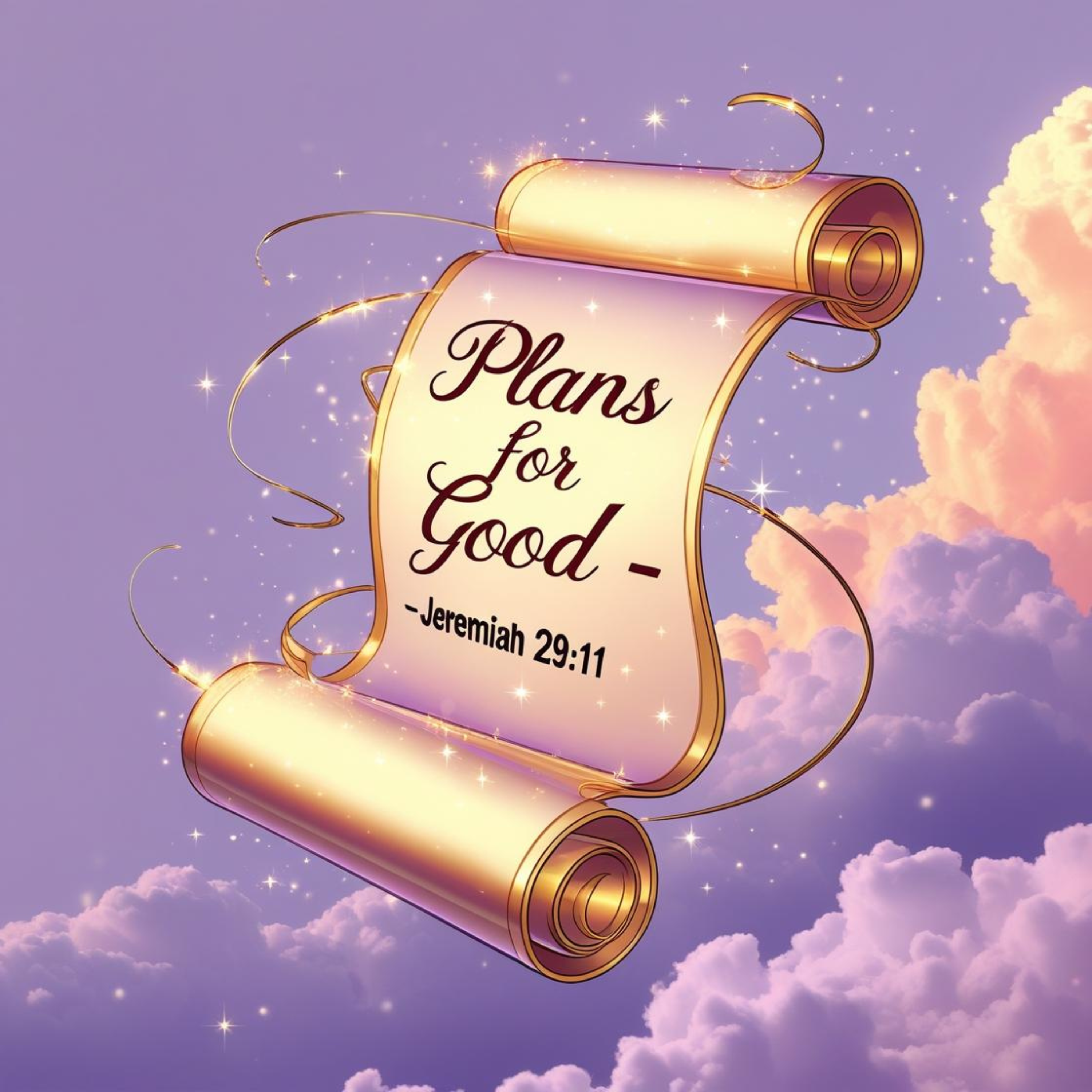 Plans For Good Jeremiah 29:11 artwork