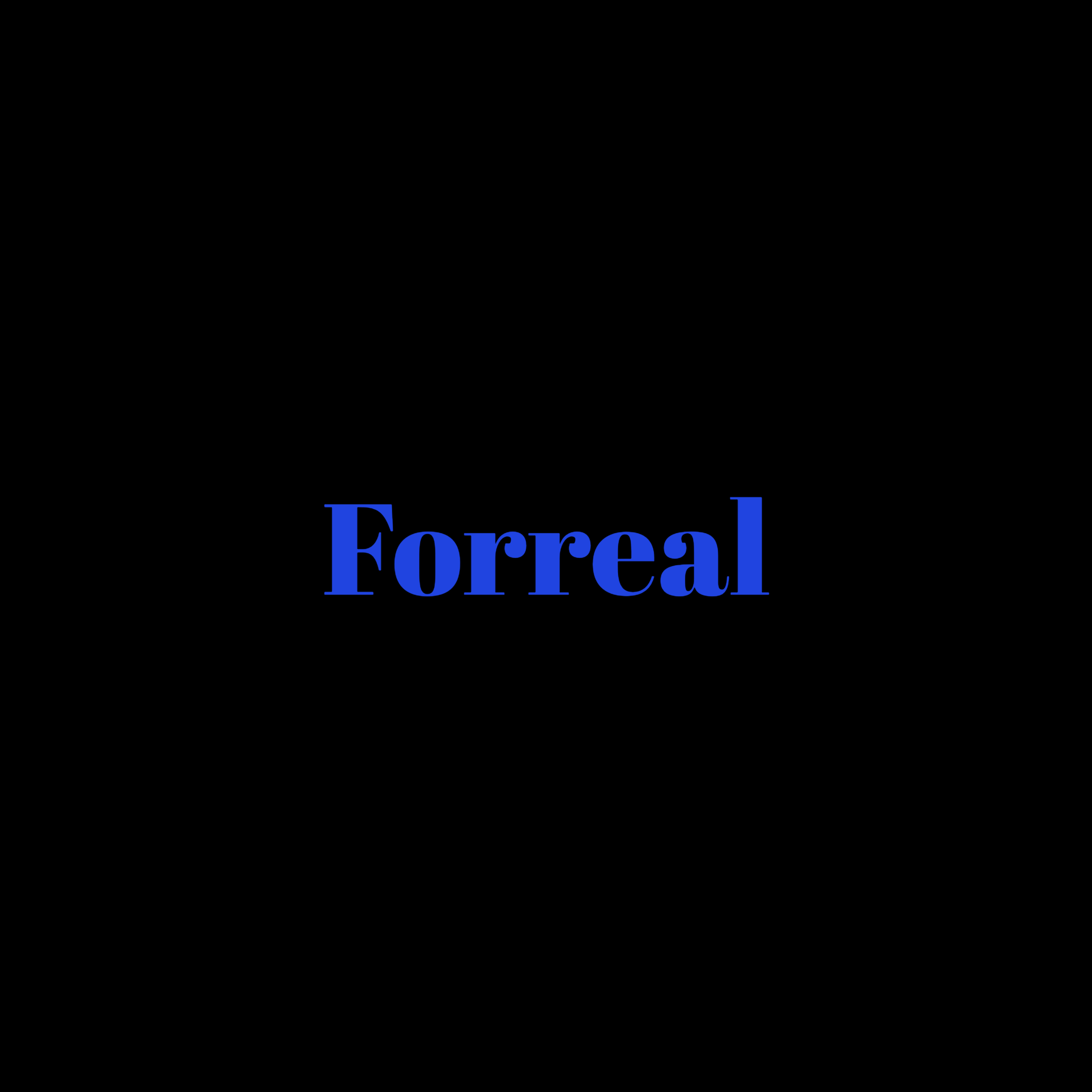 Forreal by G3N023 cover art