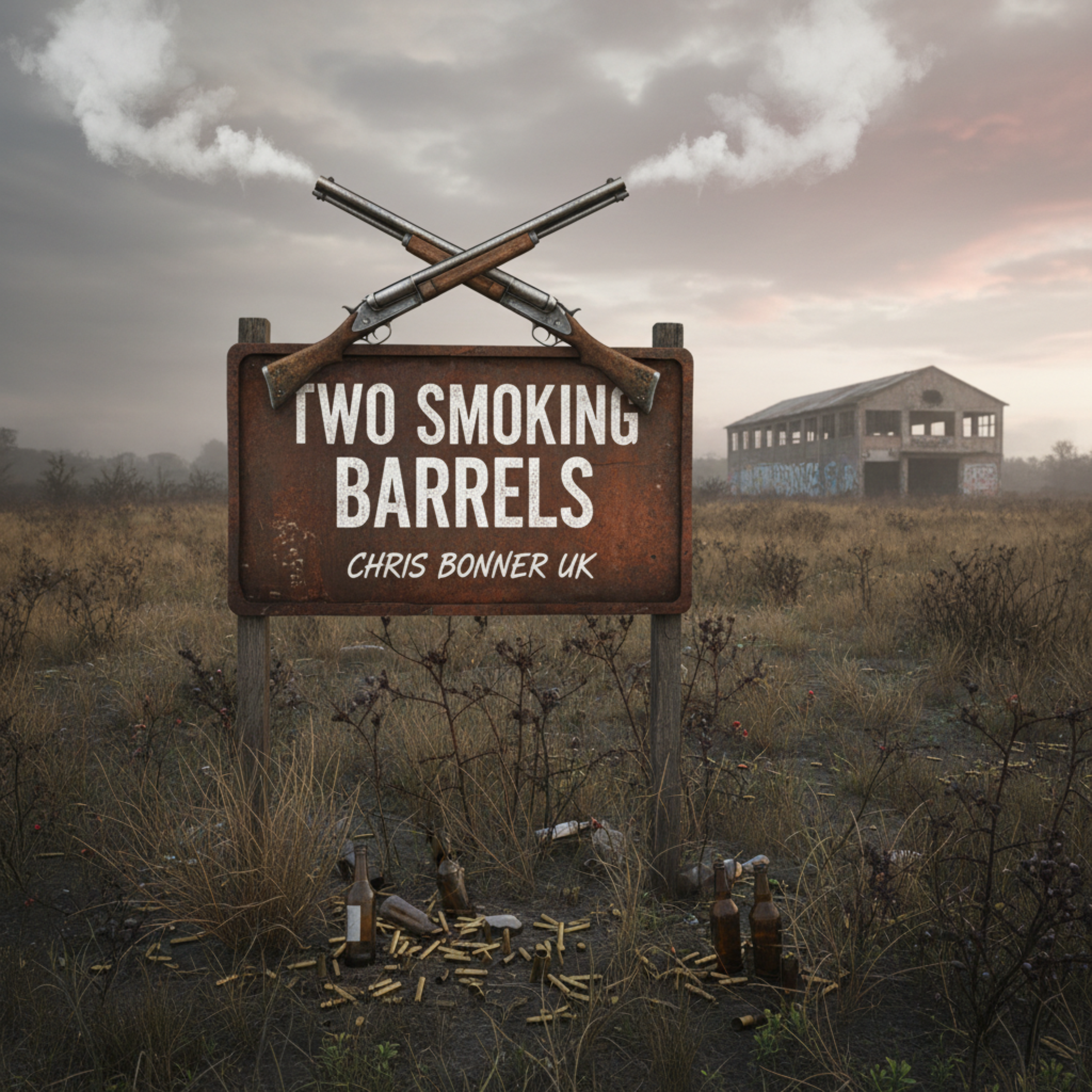 Two Smoking Barrels by Chris Bonner UK cover art