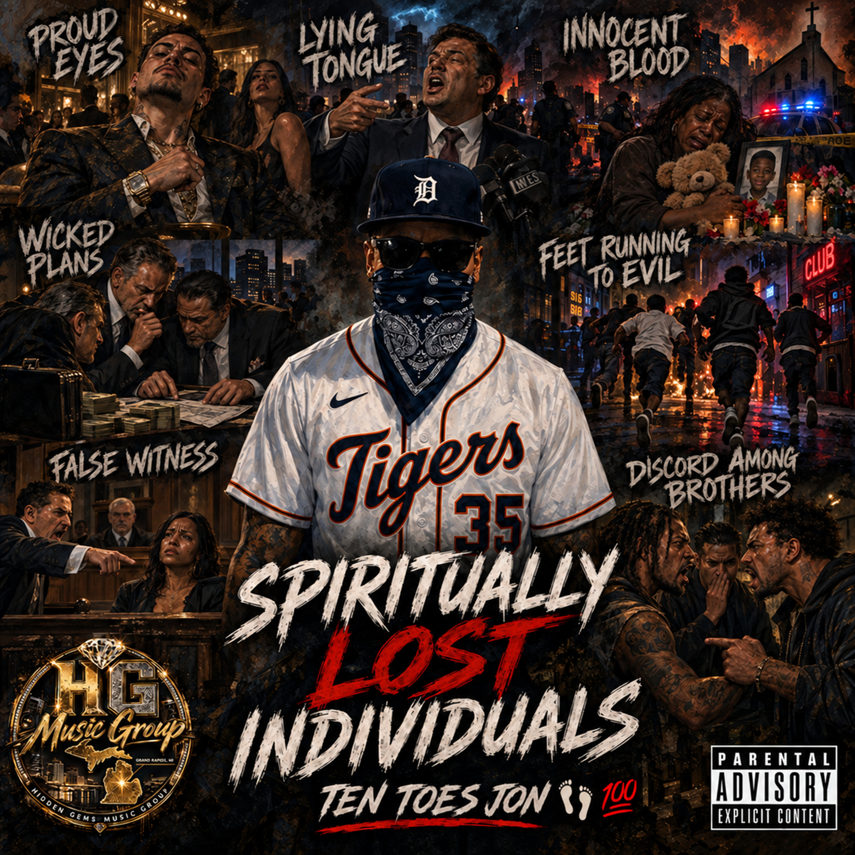 Spiritually Lost Individuals by Ten Toes Jon cover art