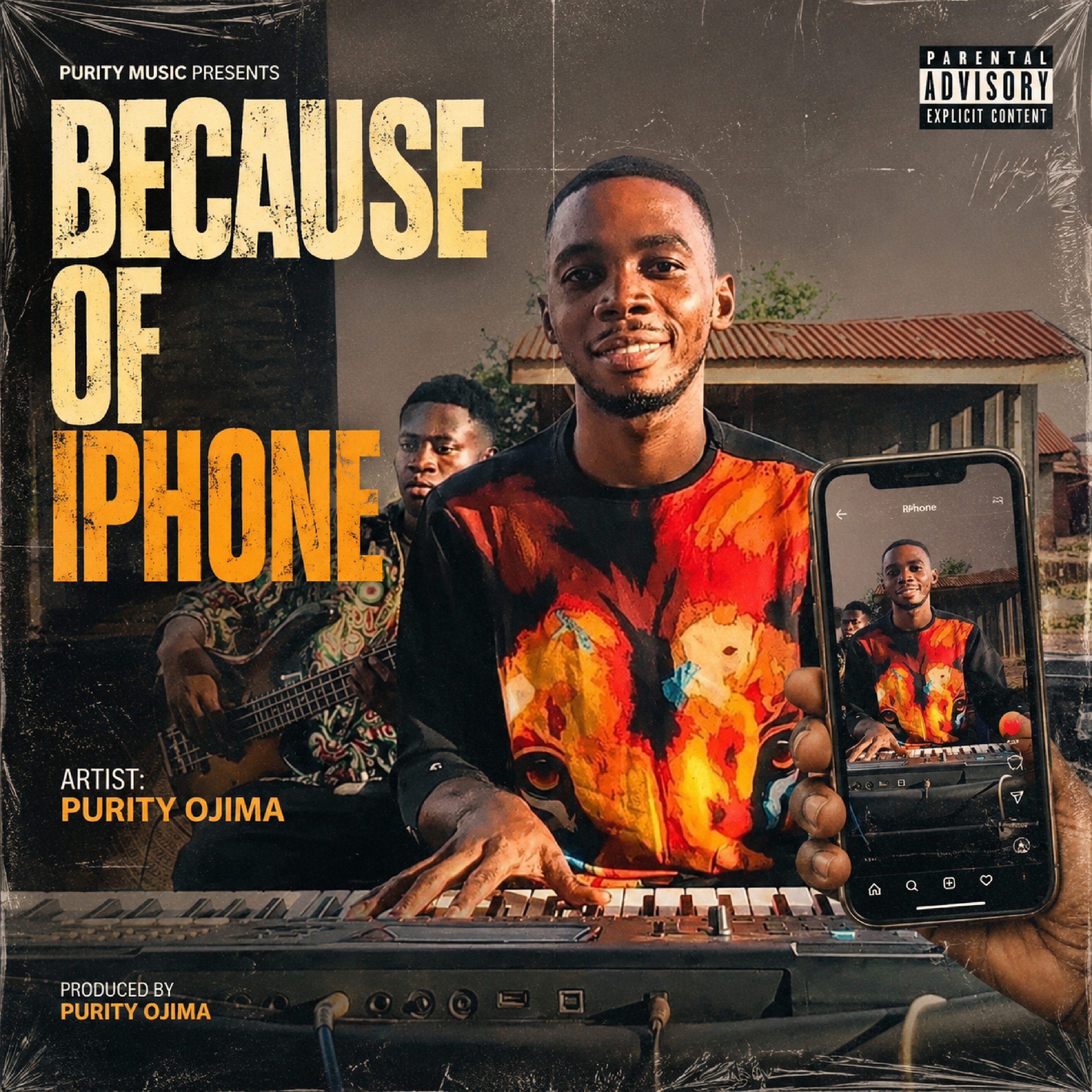 because of iphone by purity ojima cover art