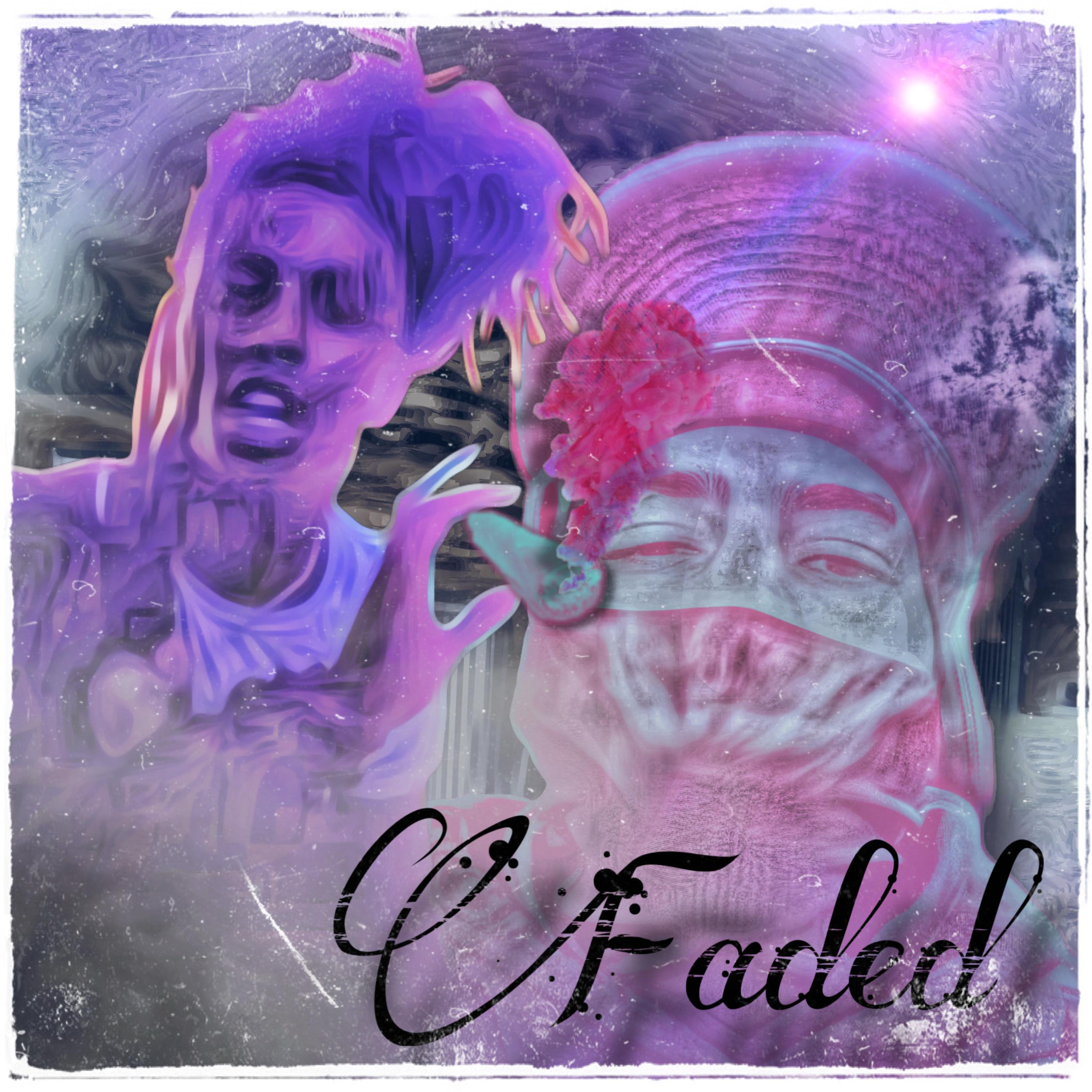 Faded artwork