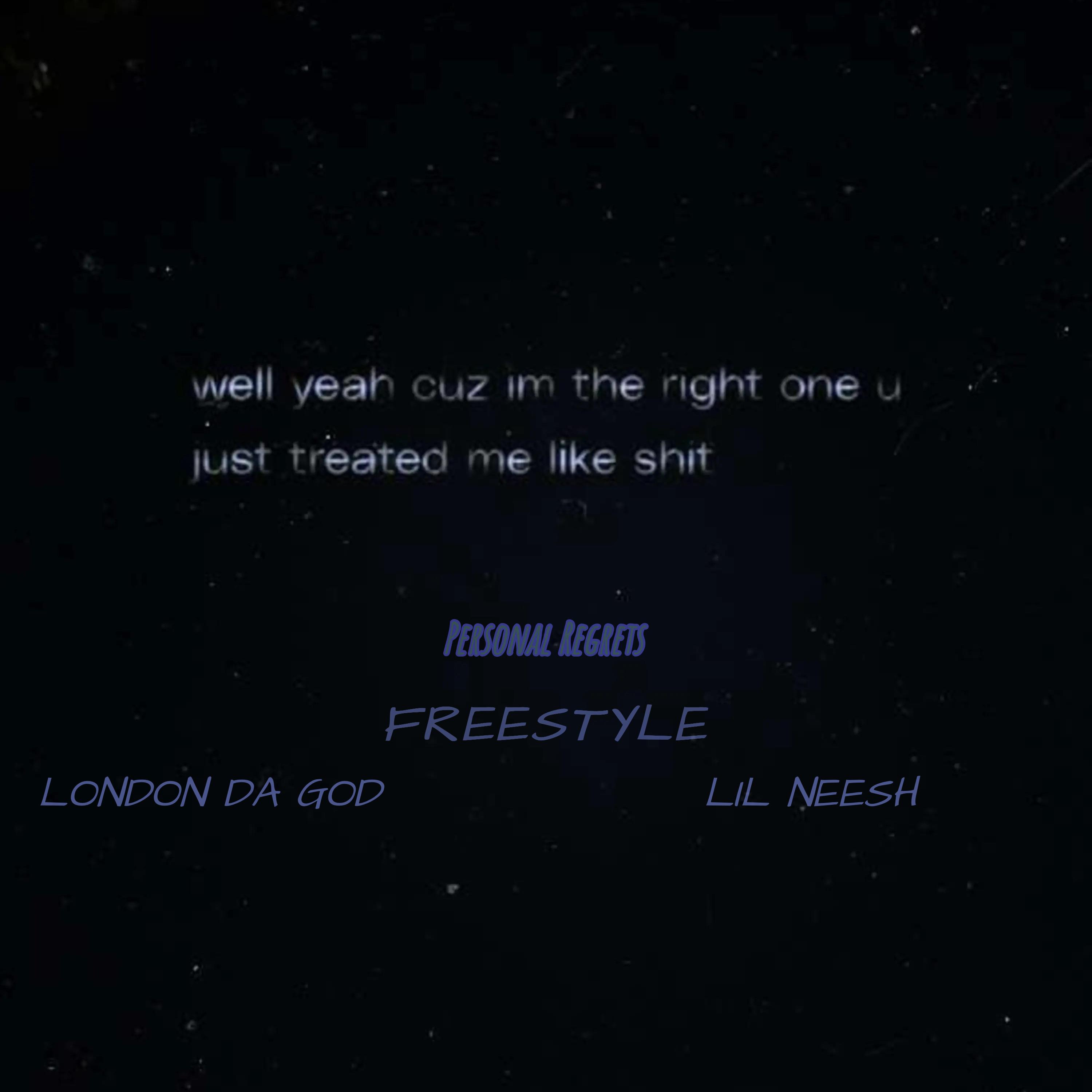 Personal Regrets Freestyle artwork