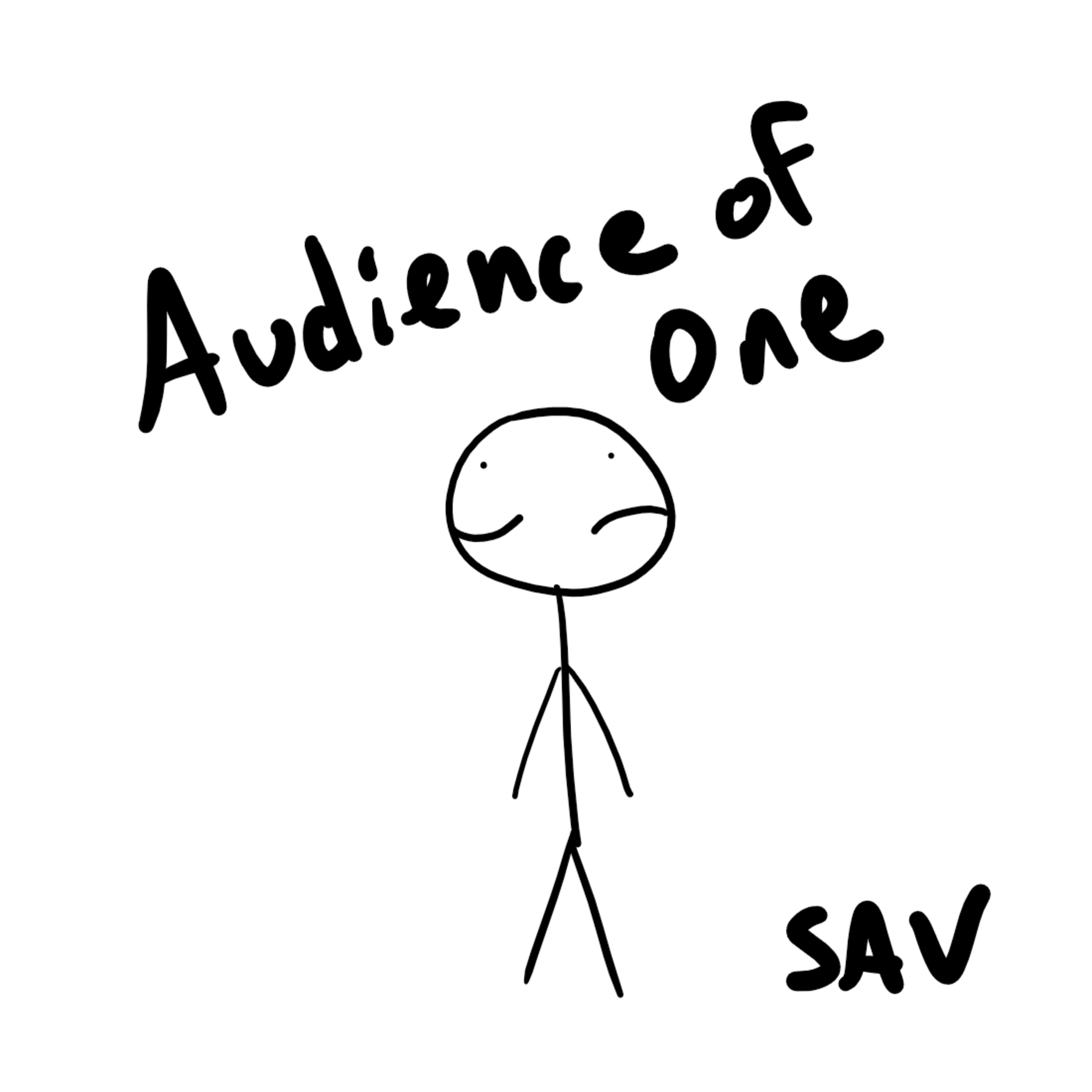 Audience of One by SAV cover art