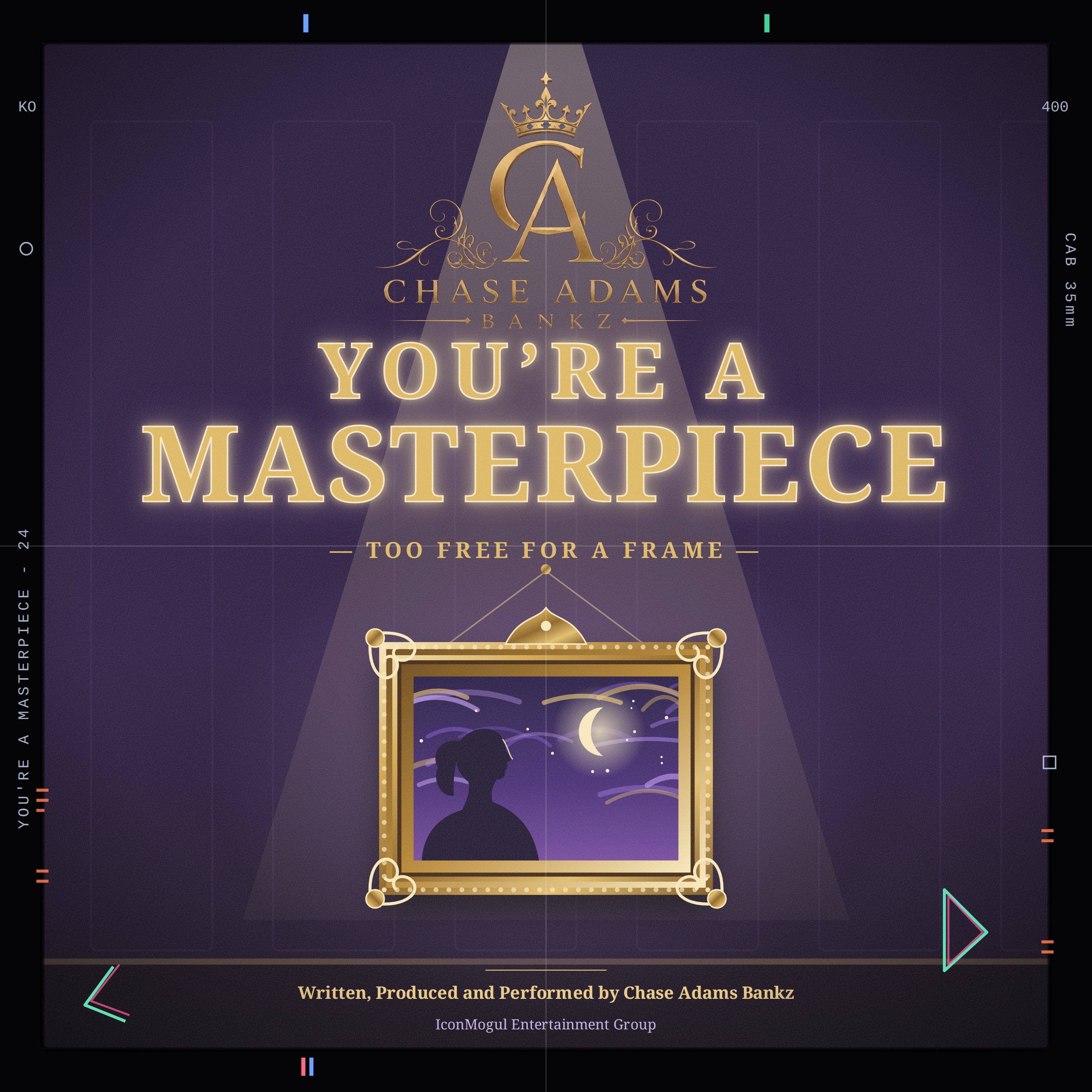 You're A Masterpiece by Chase Adams Bankz cover art
