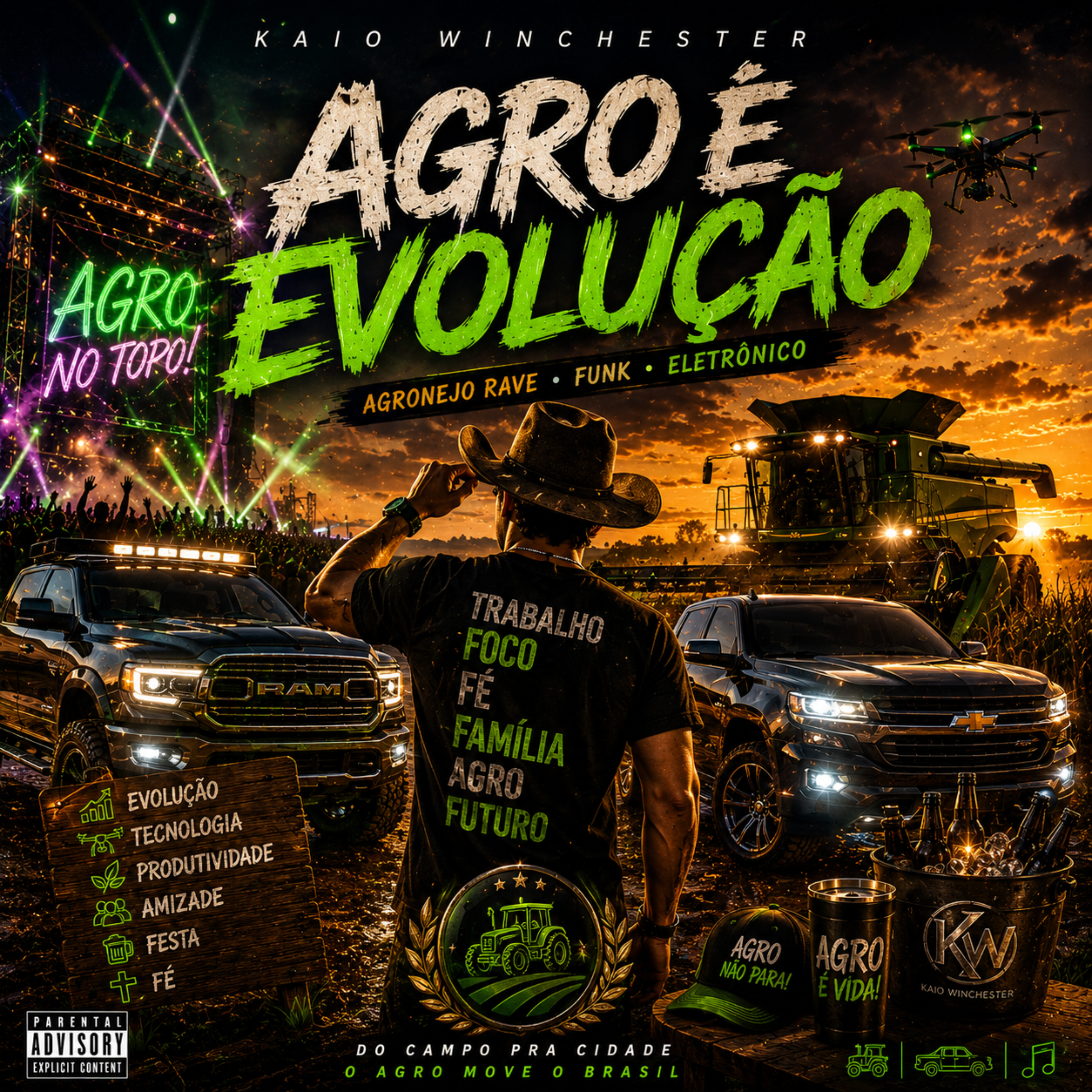 Agro é evolução by Kaio Winchester cover art