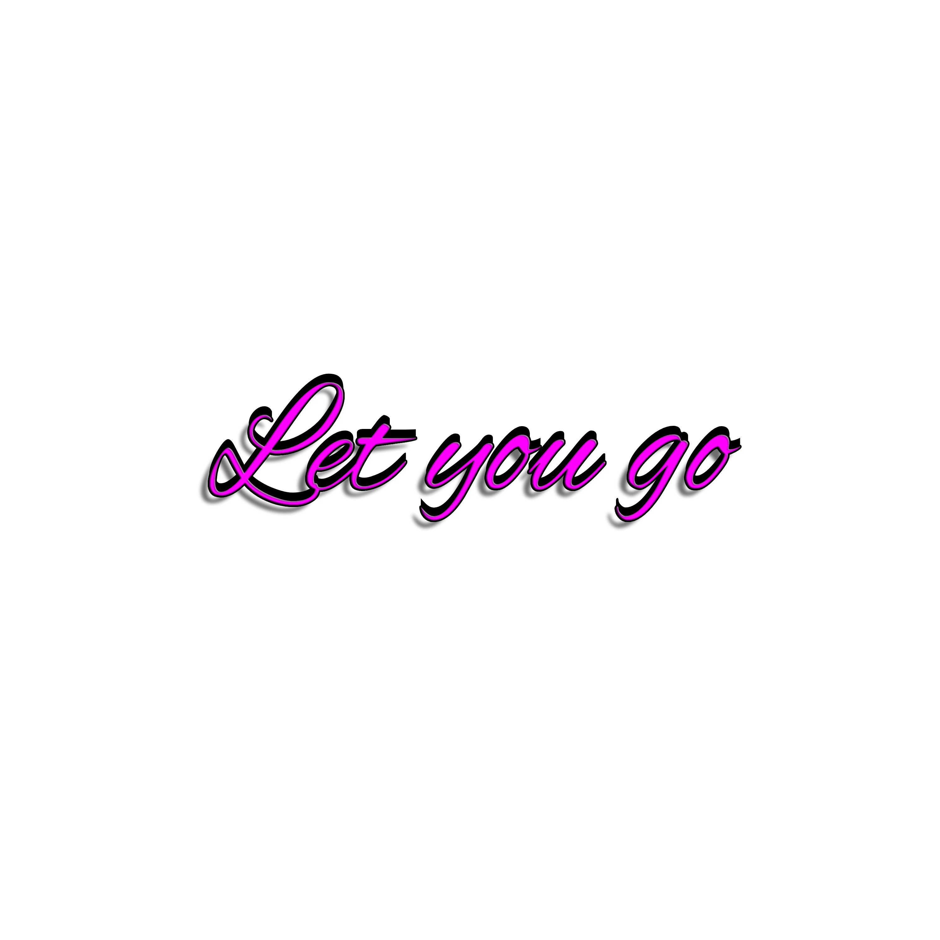 Let you go artwork