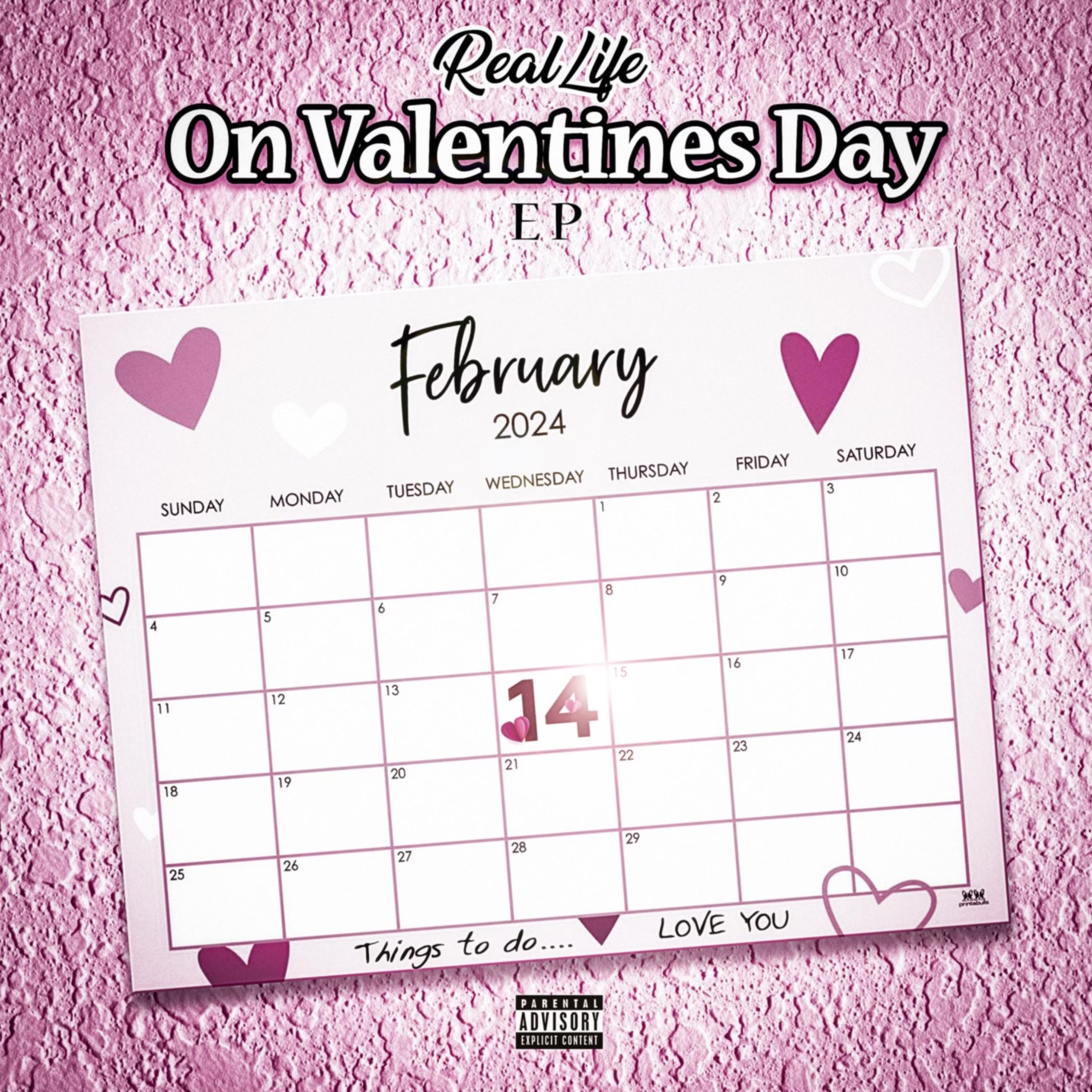 On Valentines Day artwork