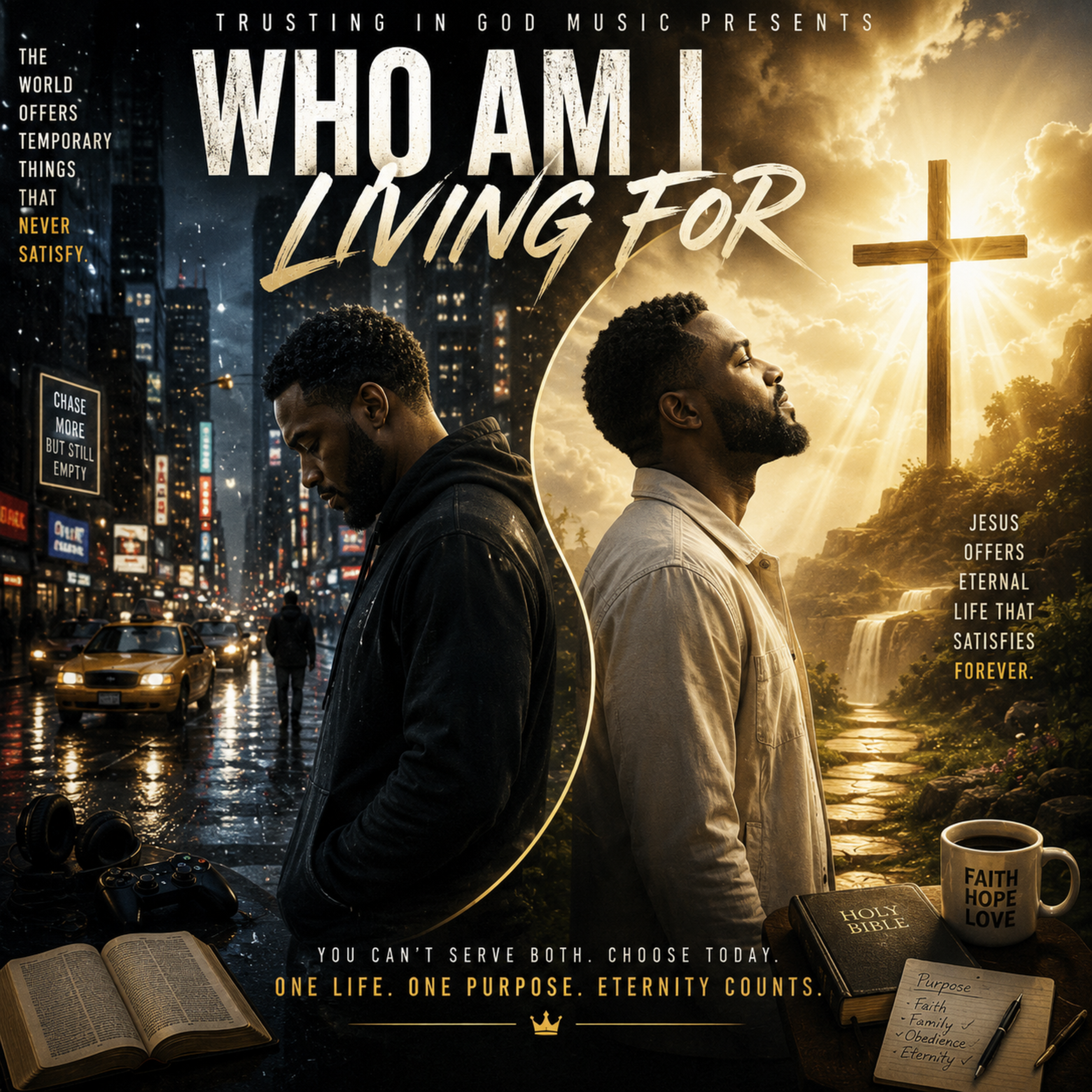 Who Am I Living For by Trusting in God Music cover art