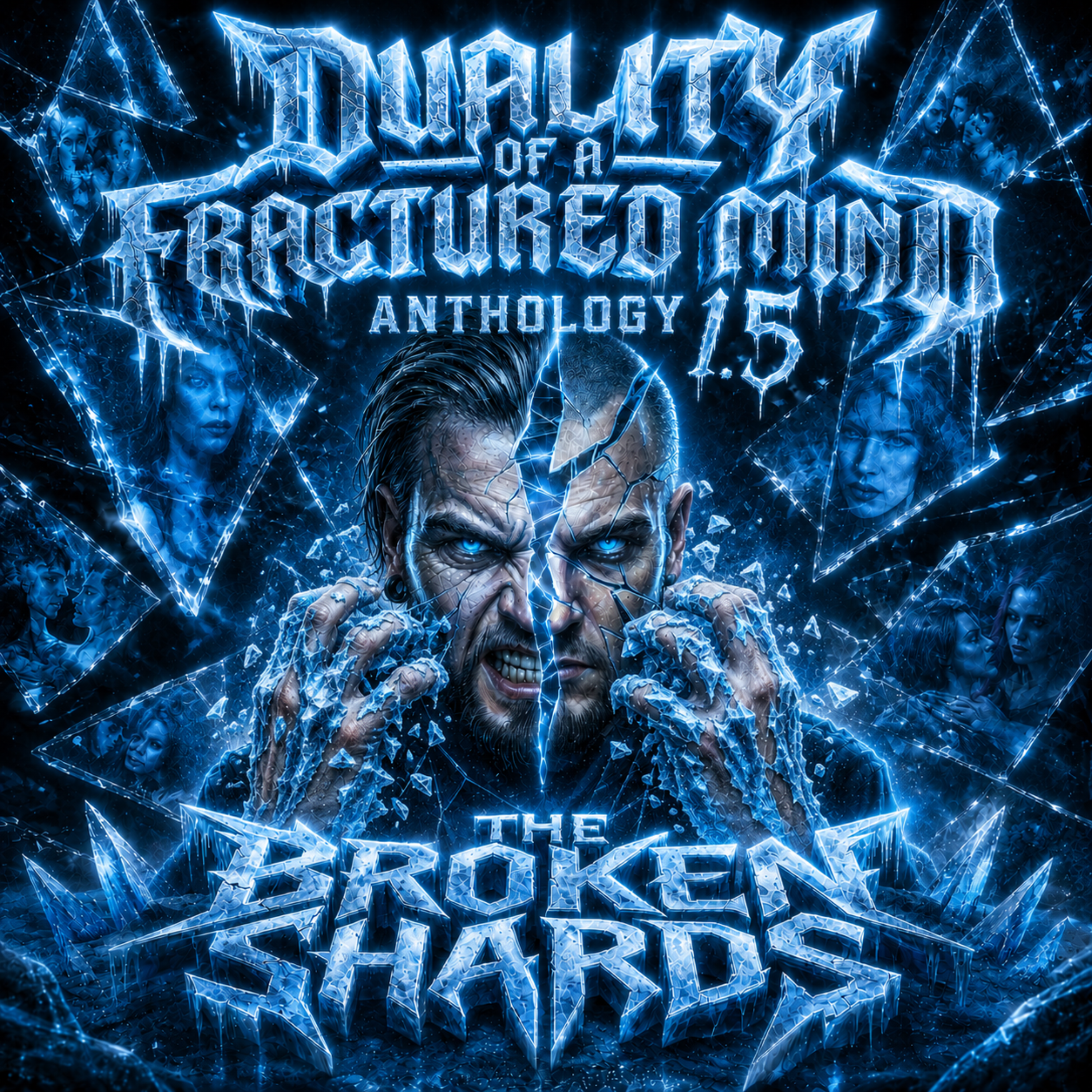 Duality of a Fractured Mind Anthology 1.5 by The Broken Shards cover art