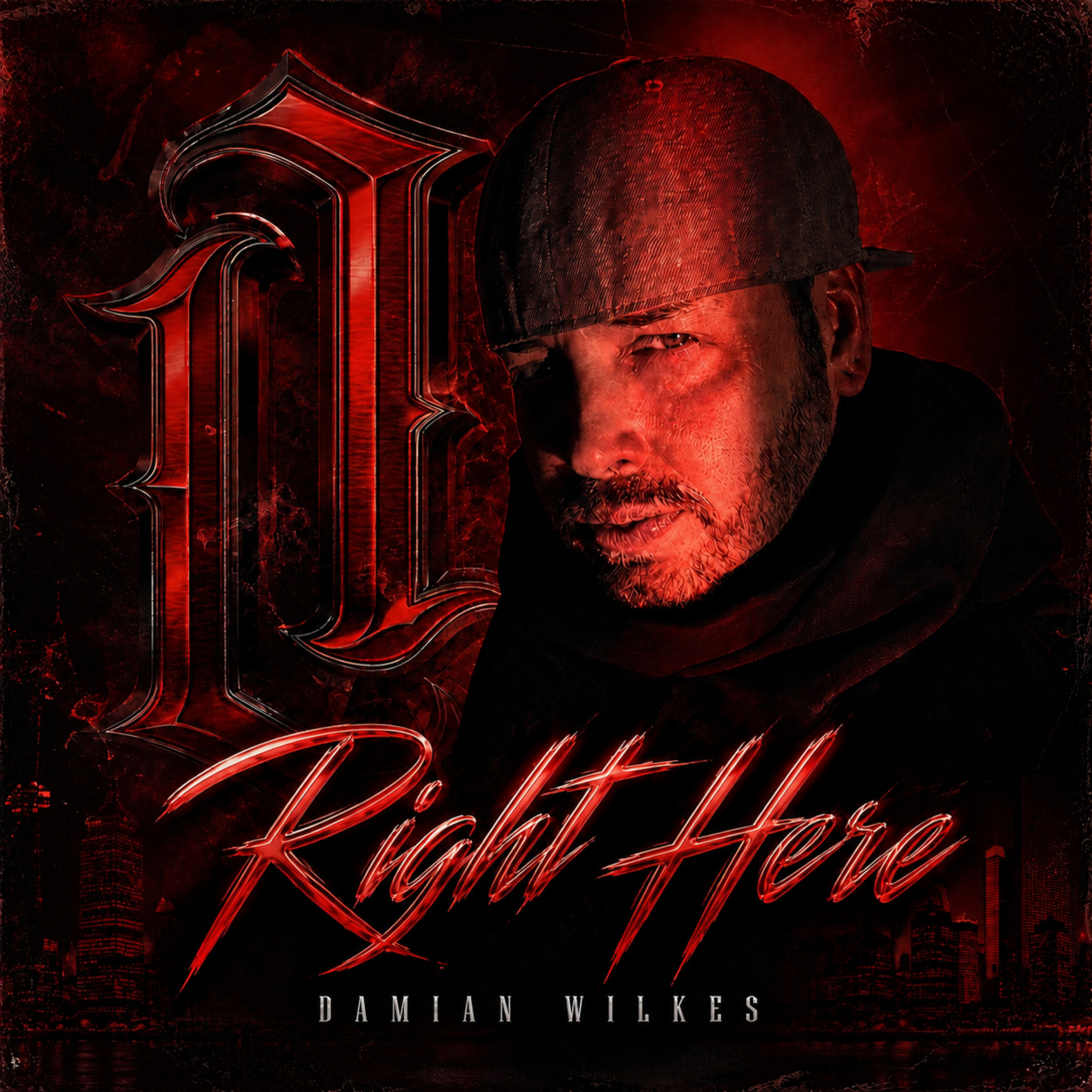 Right Here by Damian Wilkes cover art
