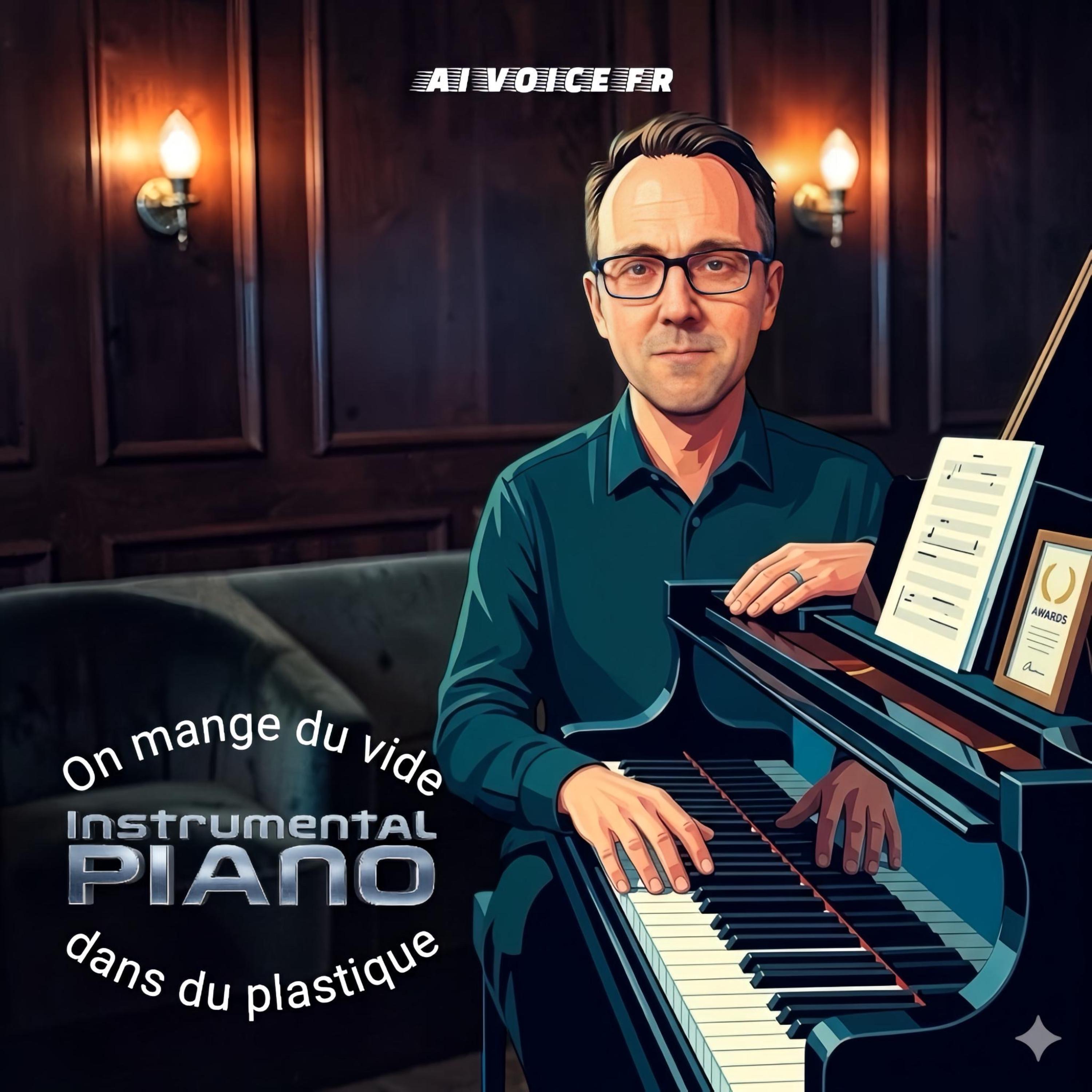 On Mange Du Vide Dans Du Plastique artwork