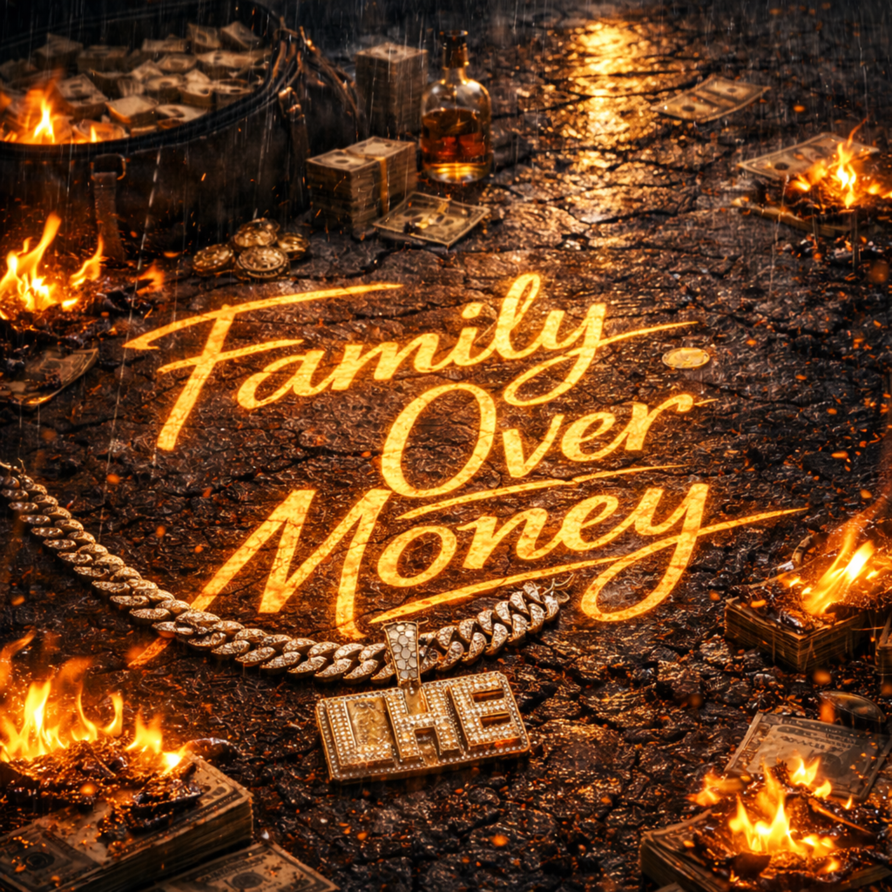Family Over Money artwork