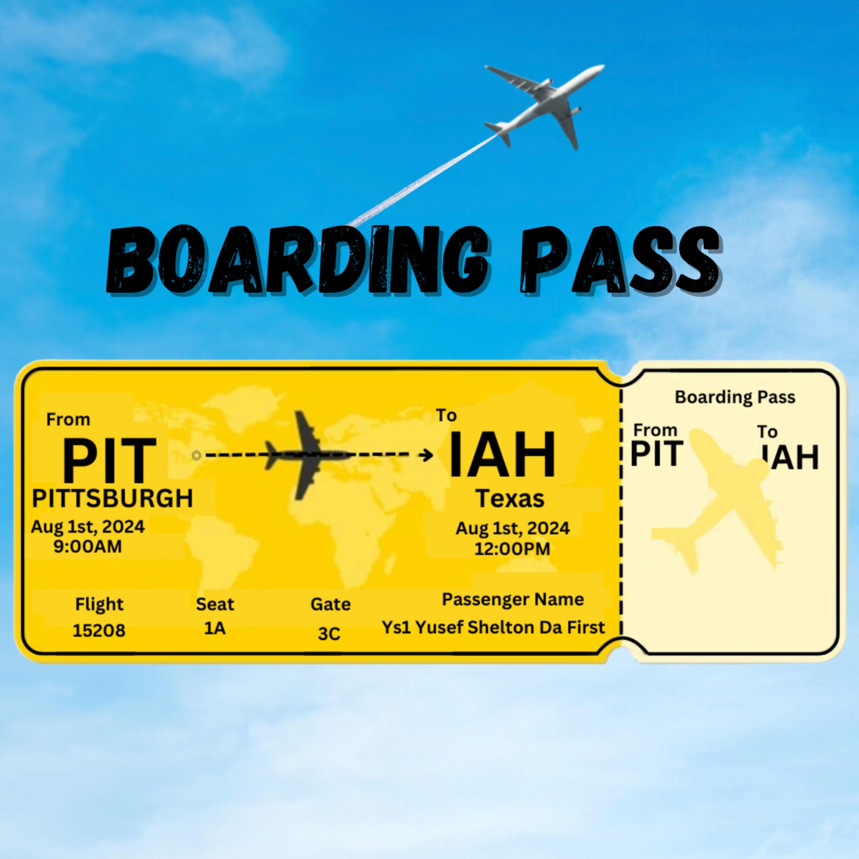Boarding Pass artwork