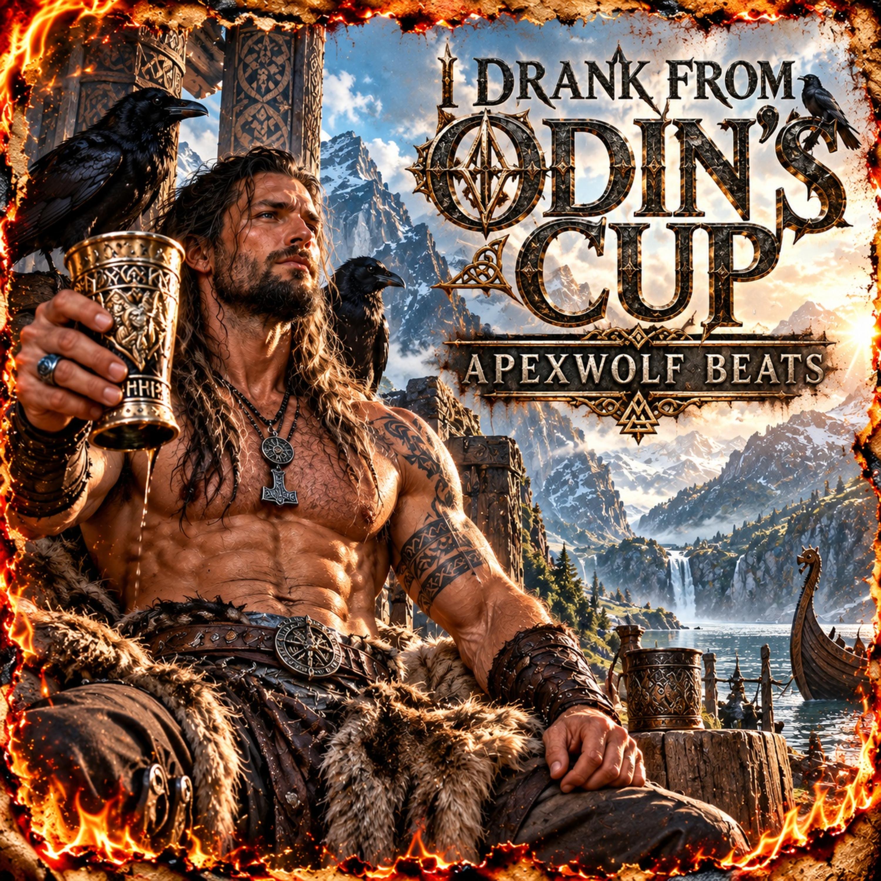 I drank from odin's cup by Apexwolf Beats cover art