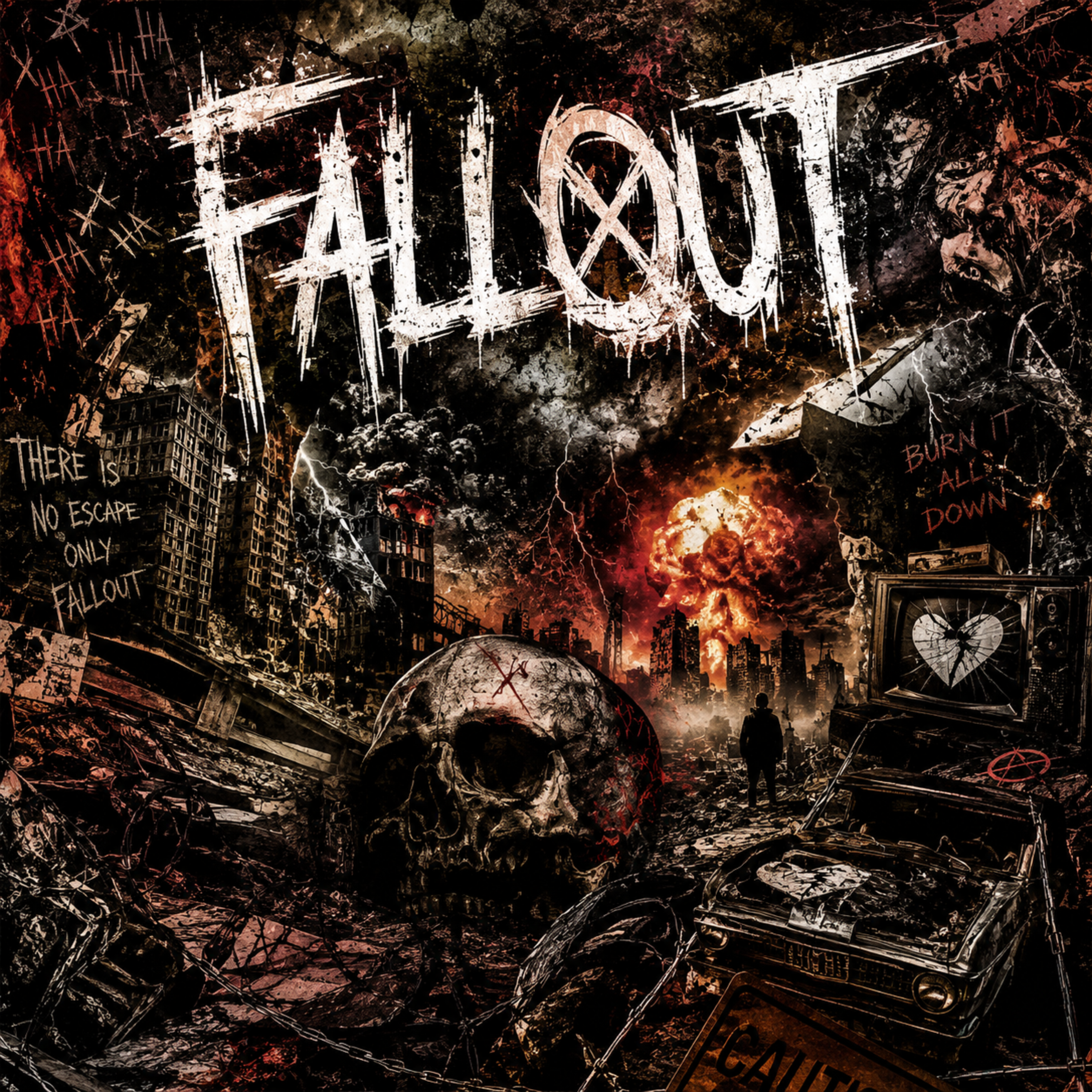Fallout Zone by Falling From The Damned cover art