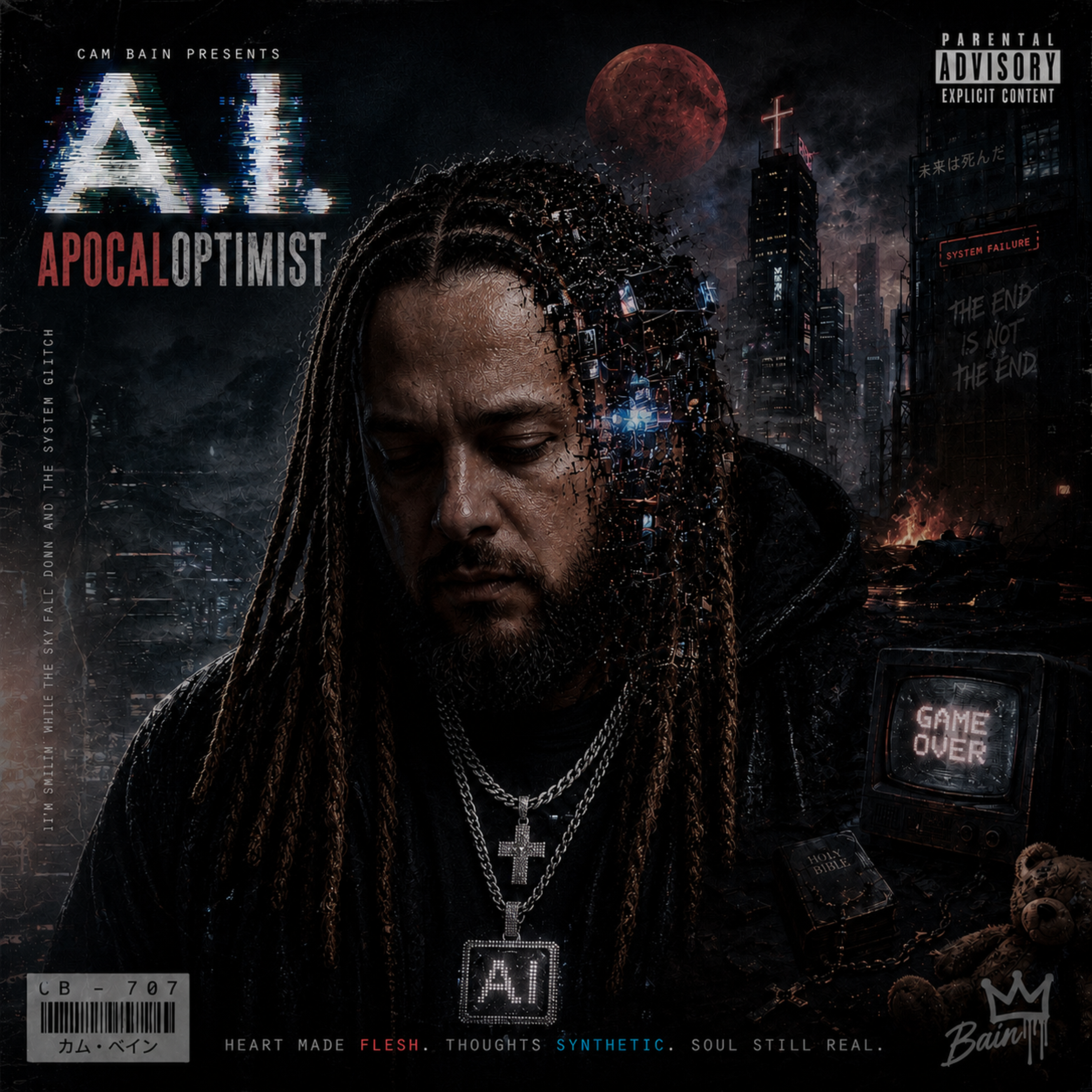 Ai Apocaloptimist by Cameron Bain cover art