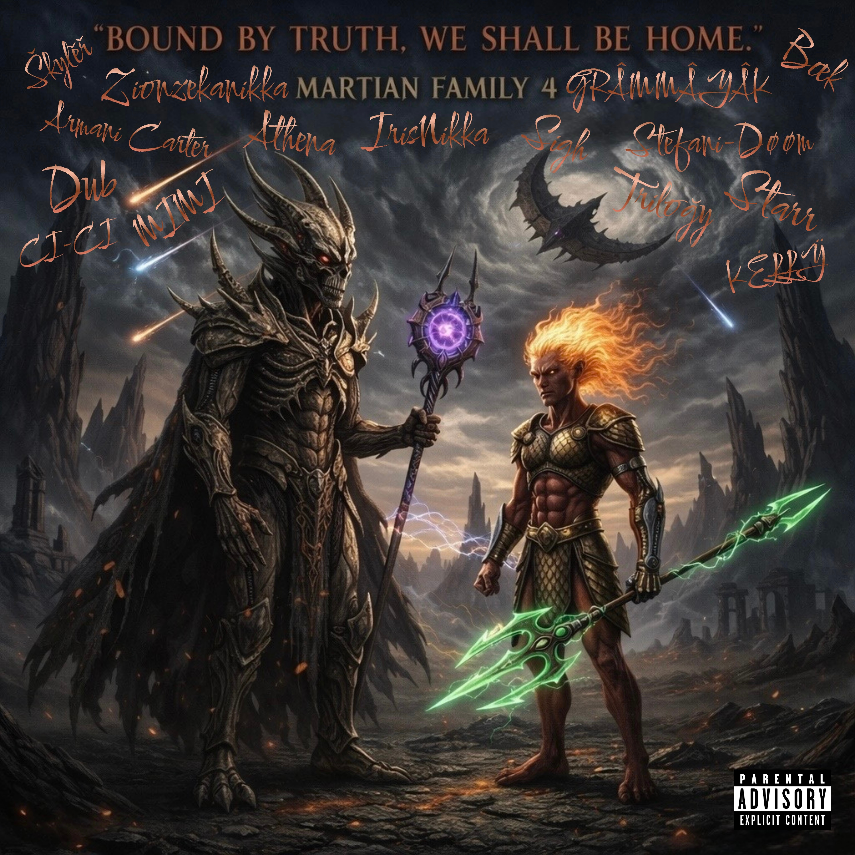 Martian Family 4 artwork