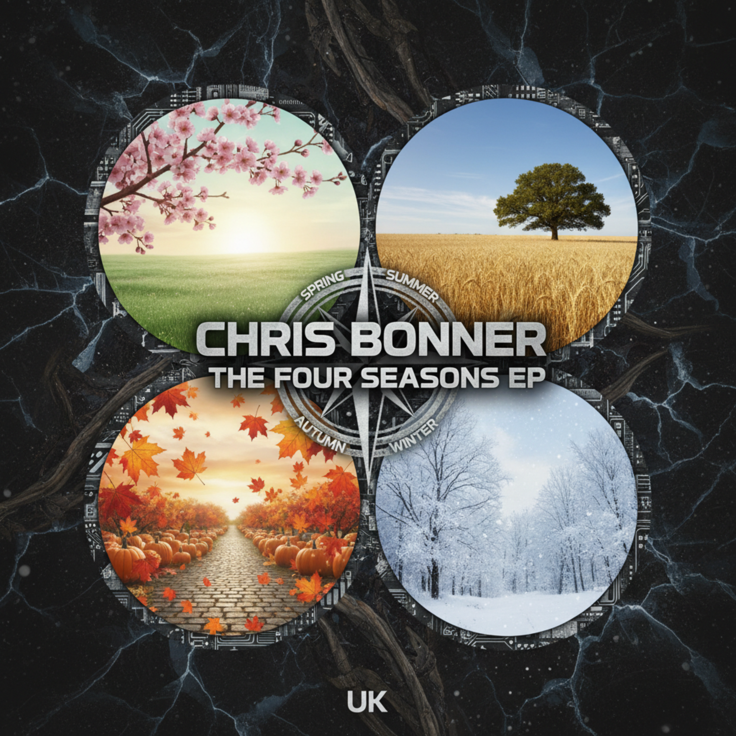 The Four Seasons by Chris Bonner UK cover art
