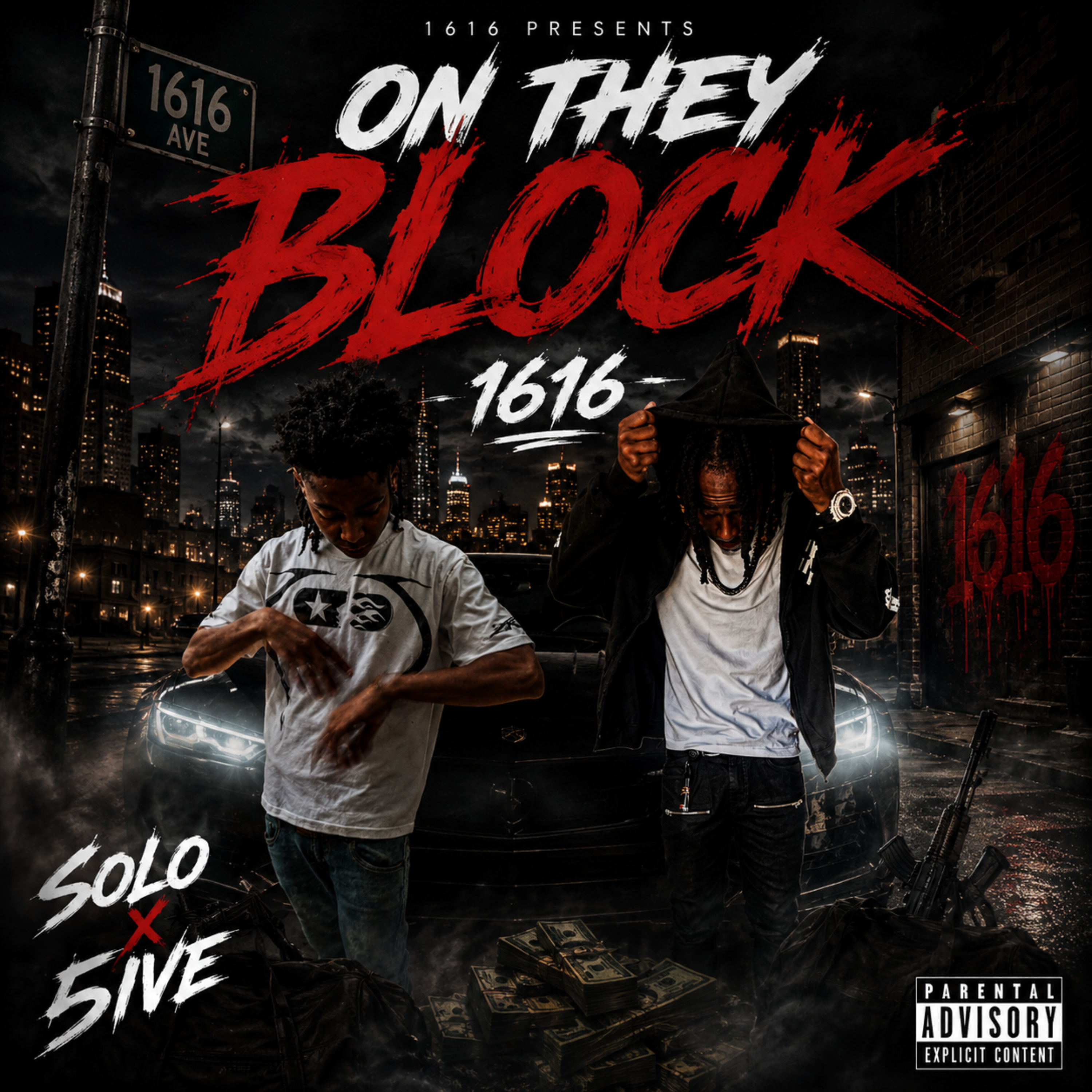 ON THEY BLOCK by 3Spaz Solo cover art