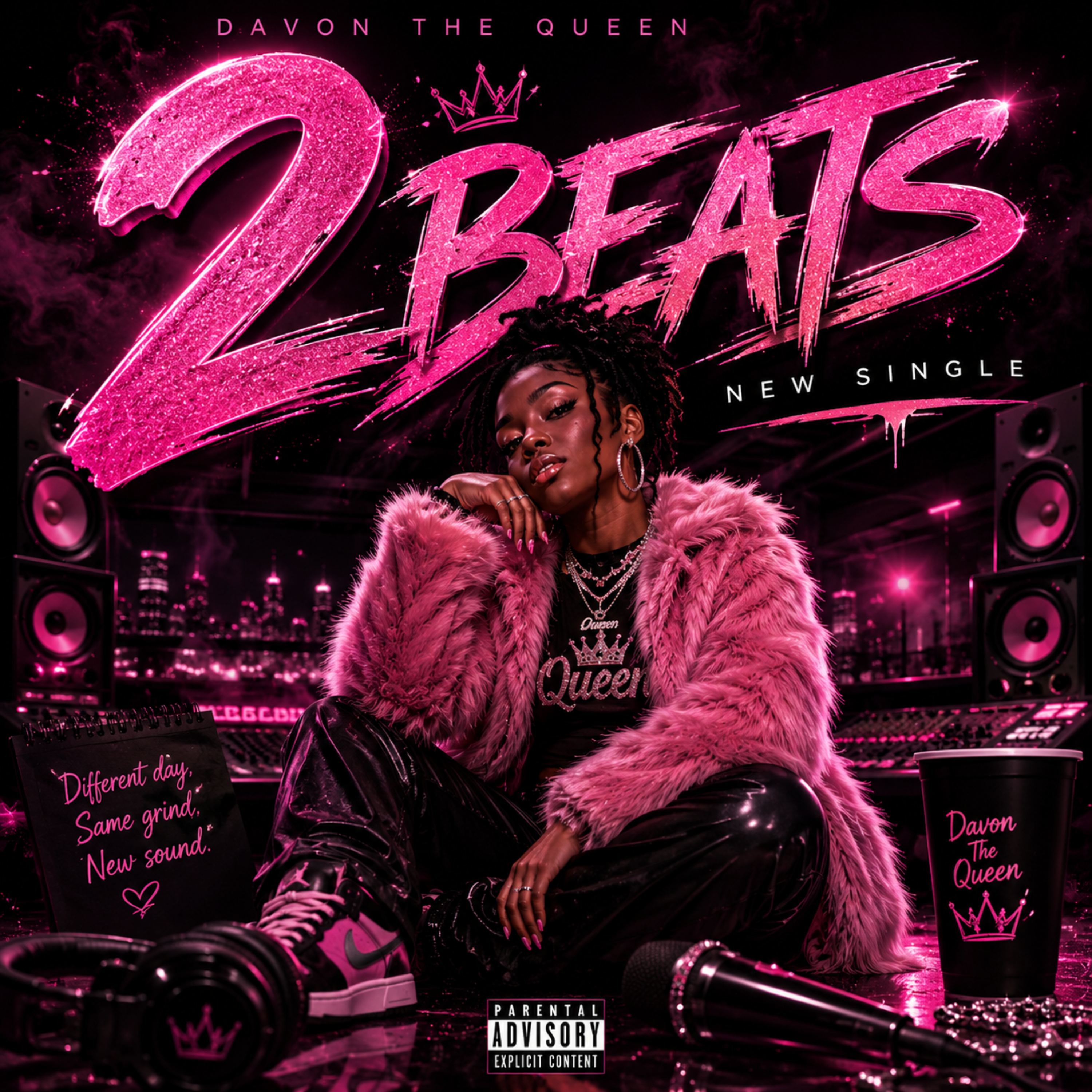 2 Beats by Davon The Queen cover art